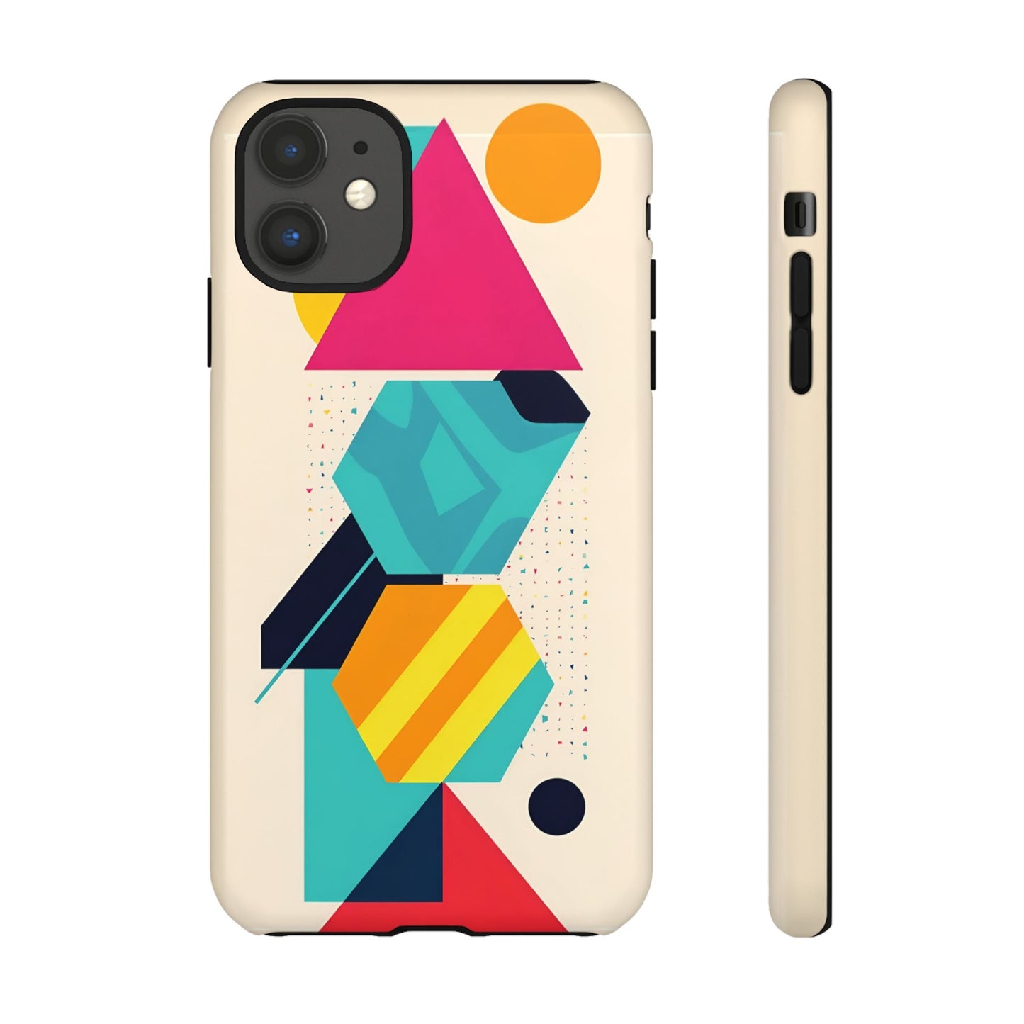 iphone case Retro Geometric Space iPhone 11