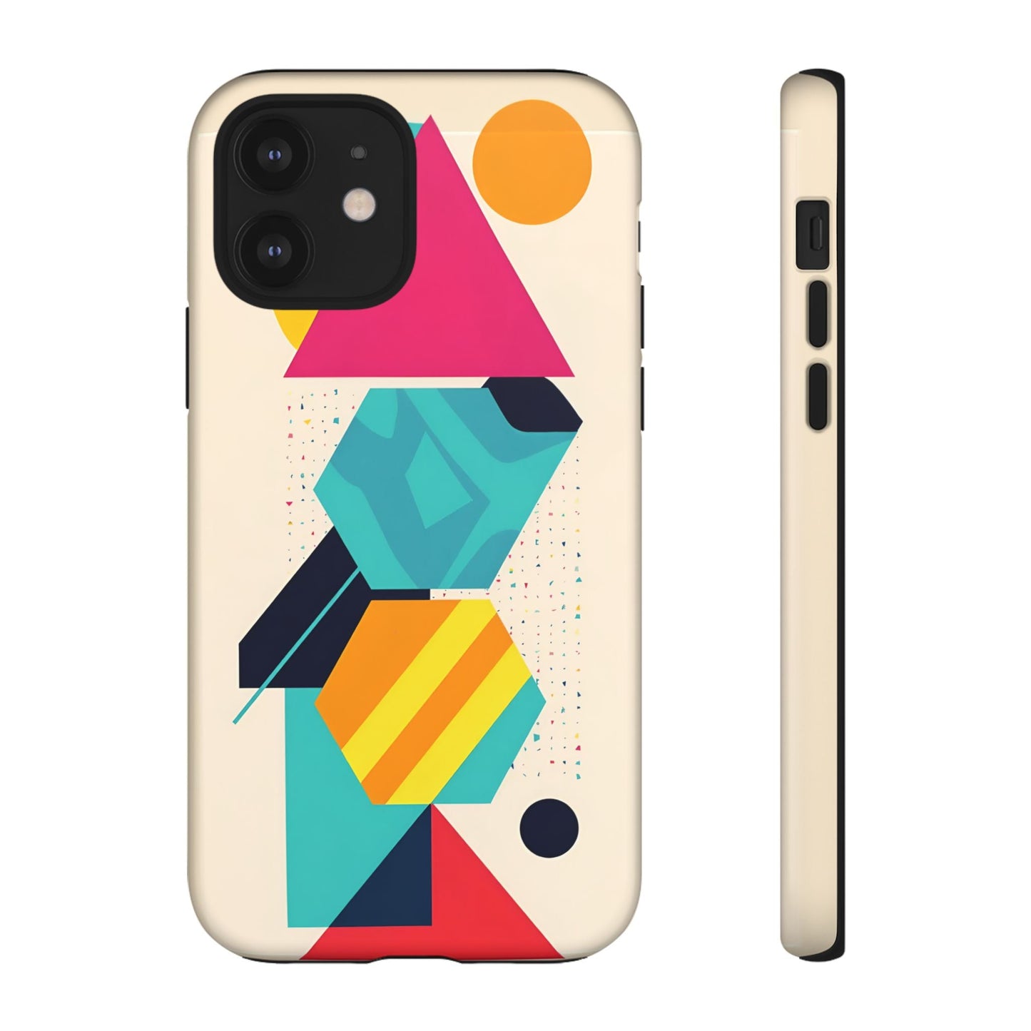 iphone case Retro Geometric Space iPhone 12