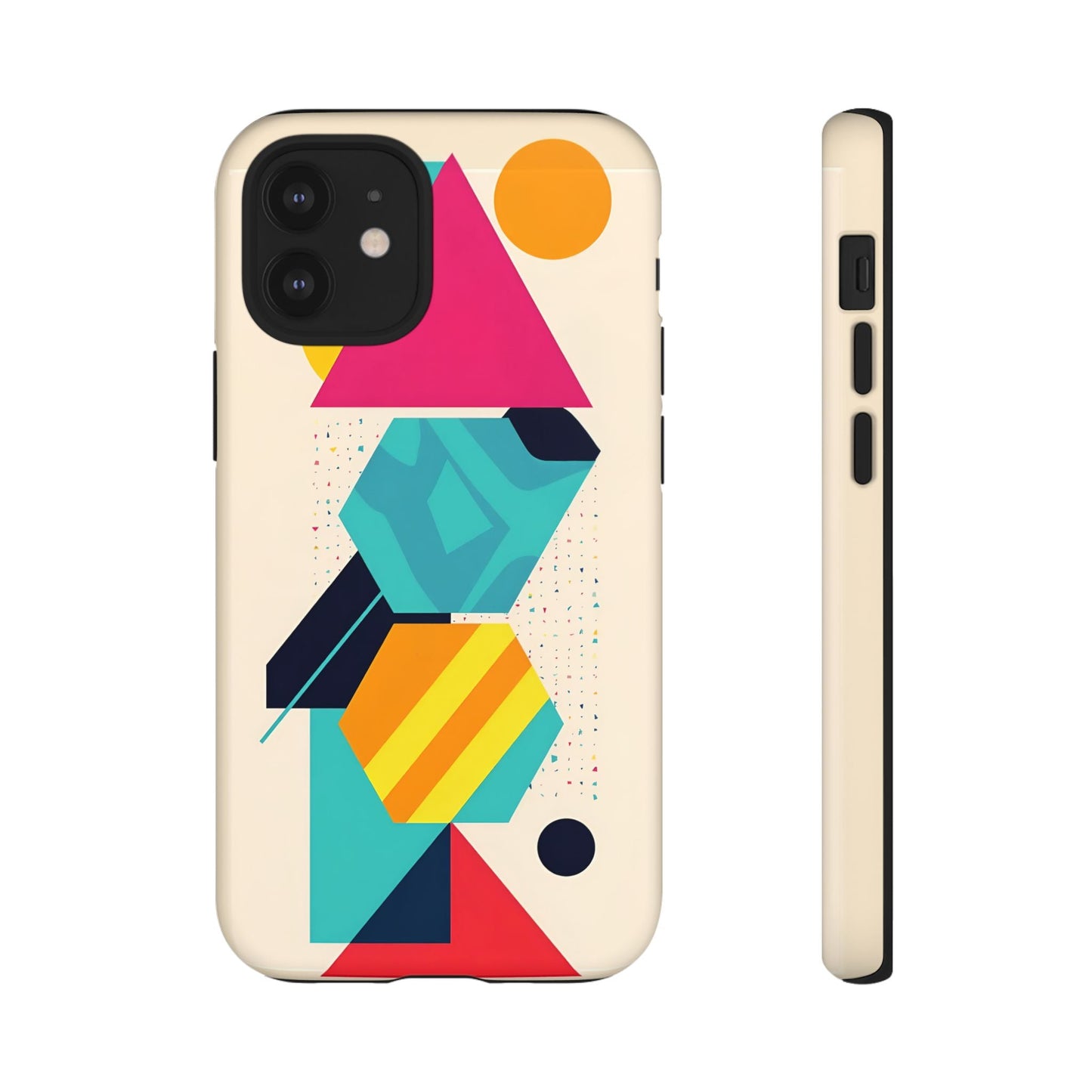 iphone case Retro Geometric Space iPhone 12 Mini