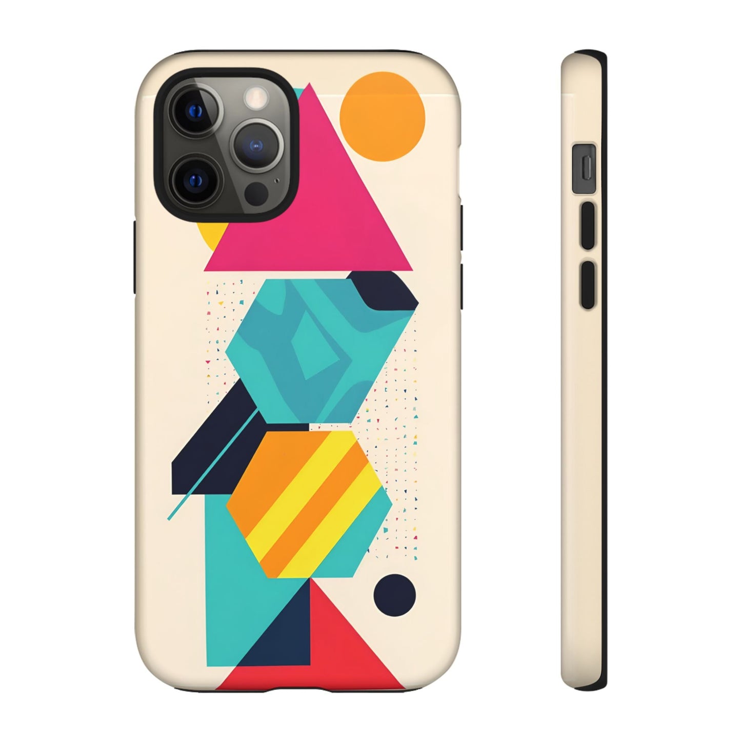 iphone case Retro Geometric Space iPhone 12 Pro