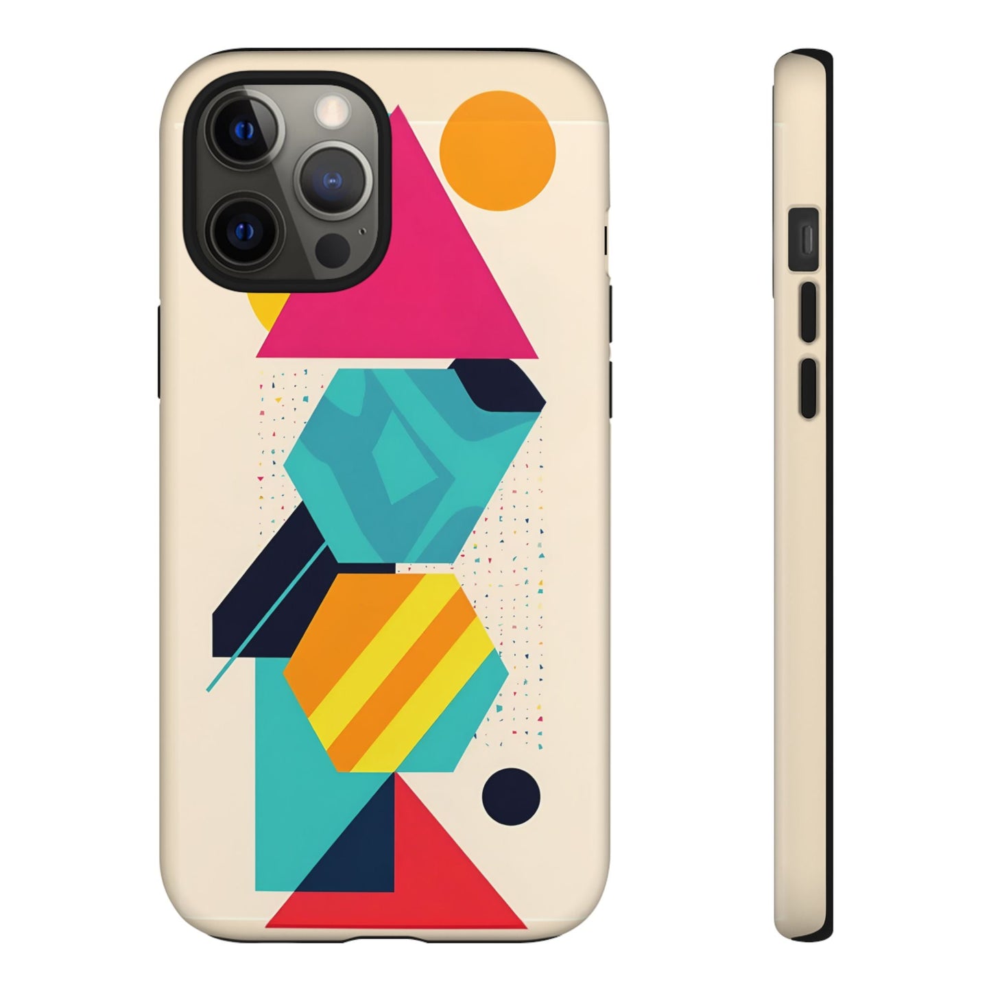 iphone case Retro Geometric Space iPhone 12 Pro Max