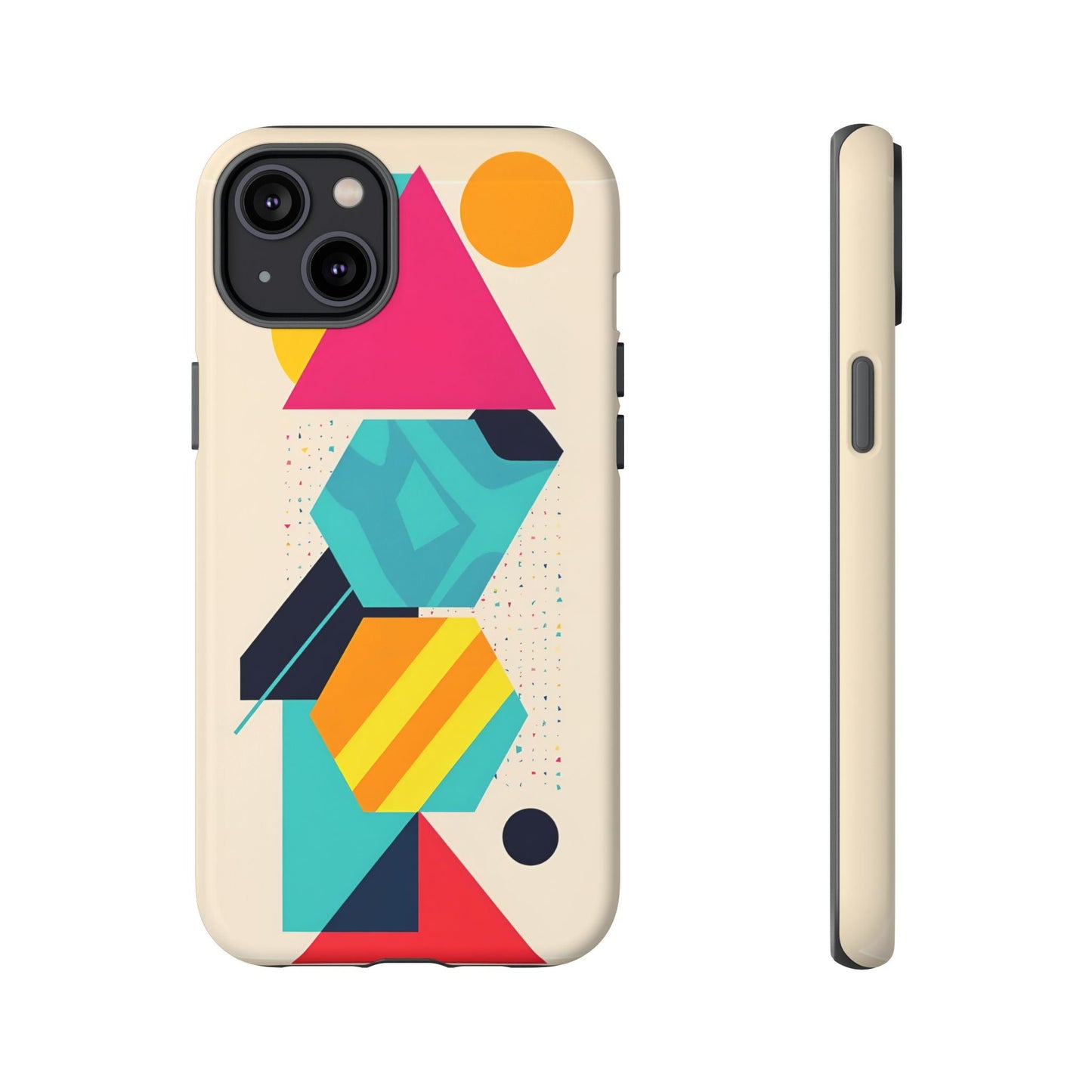iphone case Retro Geometric Space iPhone 14 Plus