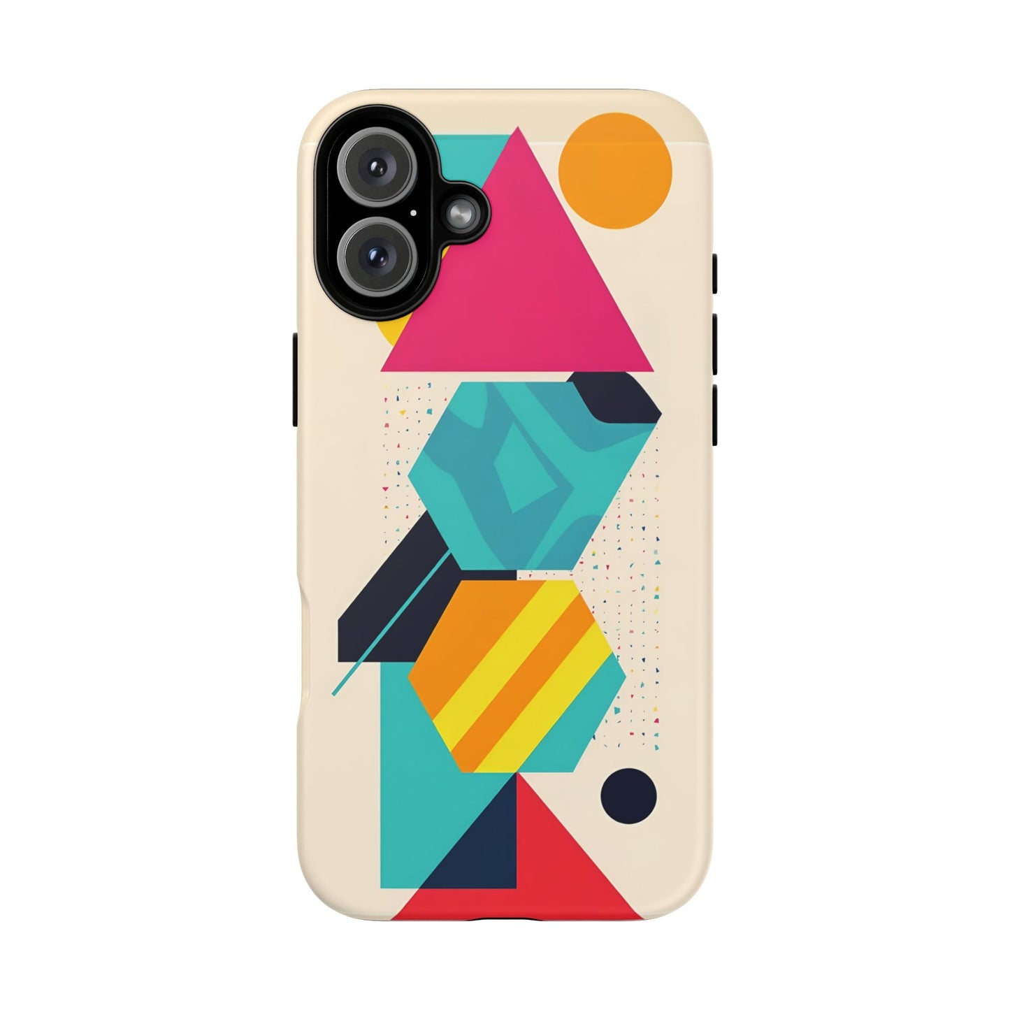 iphone case Retro Geometric Space iPhone 16 Plus