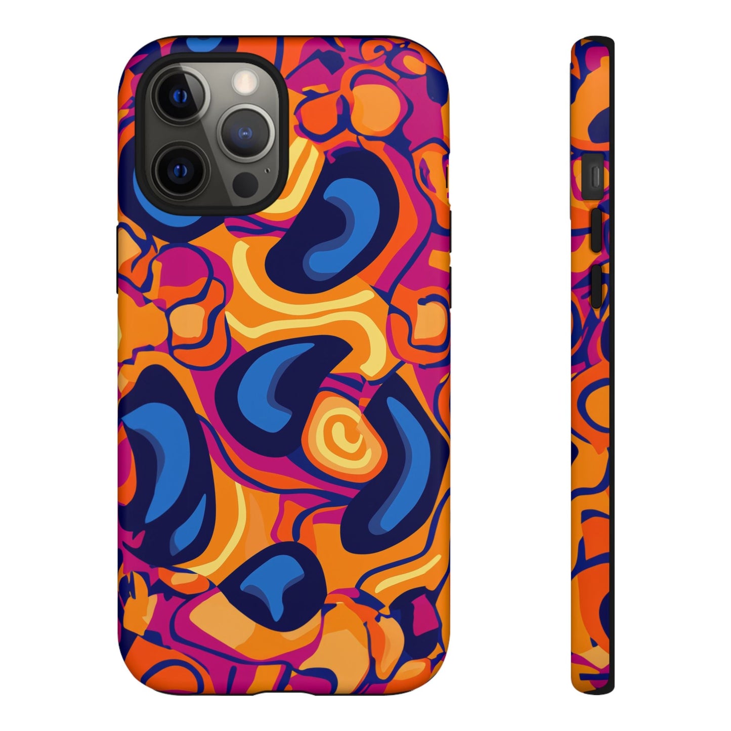 iphone case Retro Groove Waves iPhone 12 Pro Max