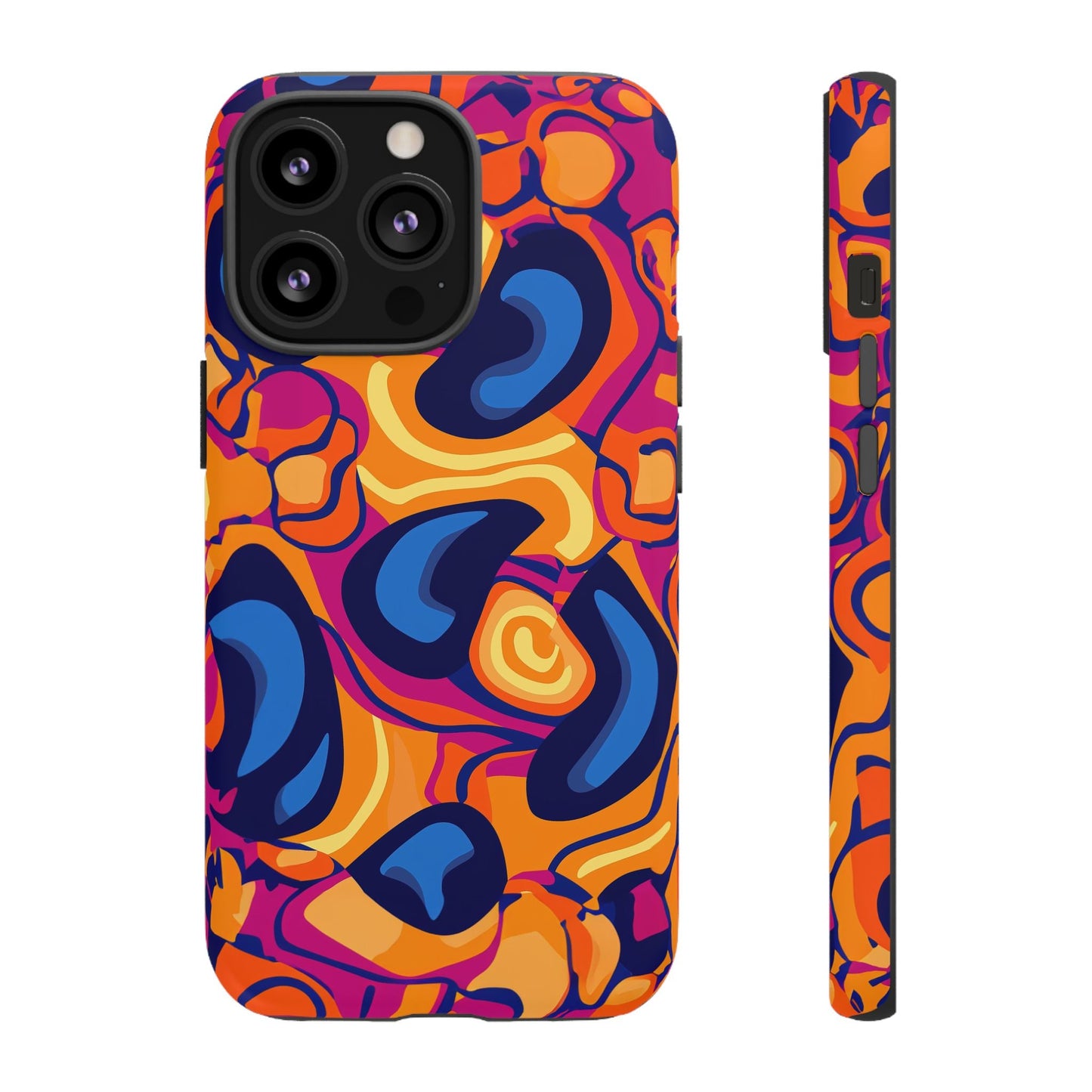 iphone case Retro Groove Waves iPhone 13 Pro