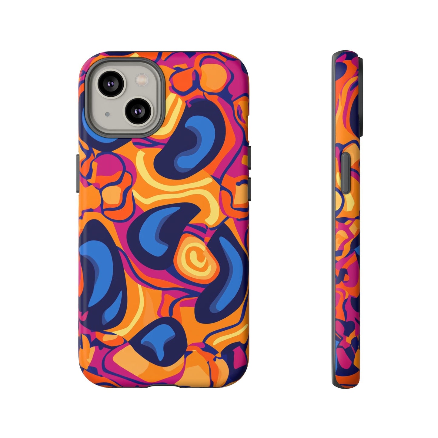 iphone case Retro Groove Waves iPhone 14