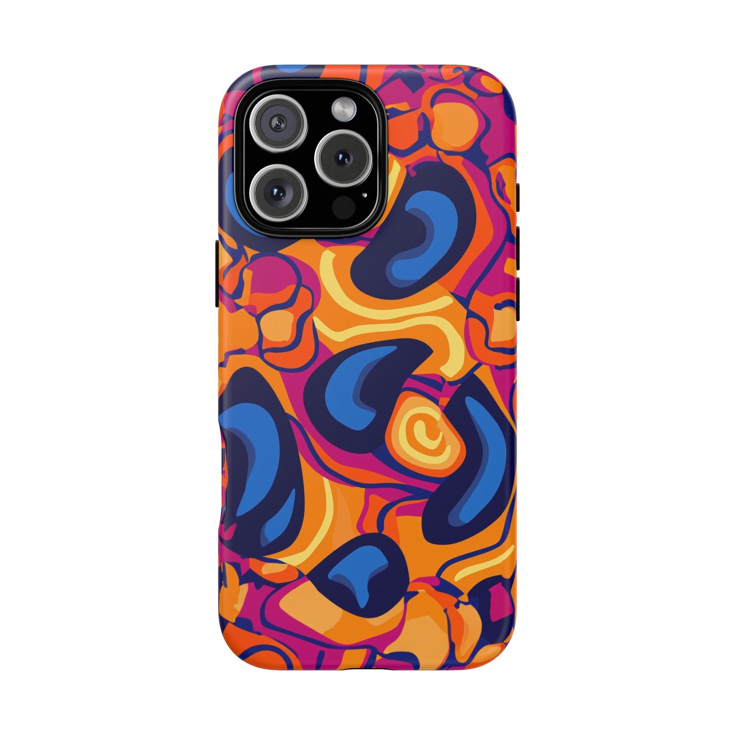 iphone case Retro Groove Waves iPhone 16 Pro Max