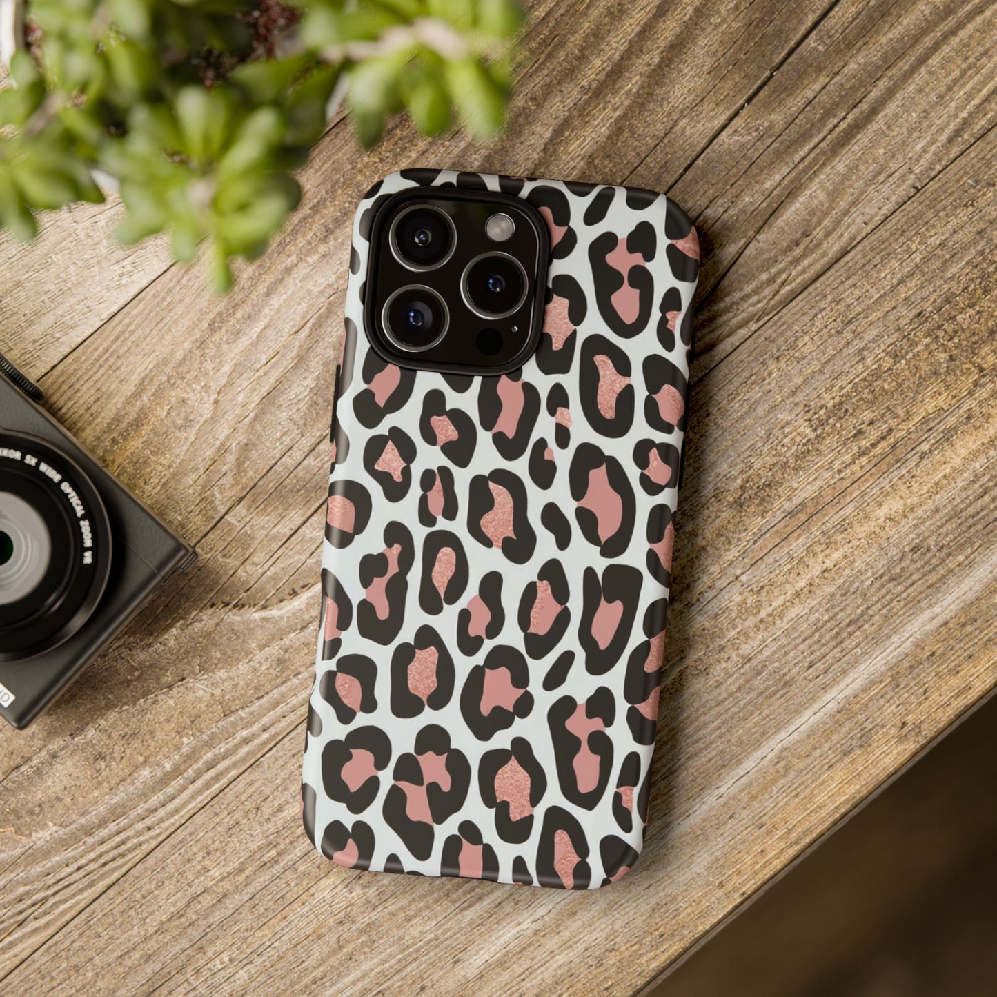 iphone case Rose Gold Leopard