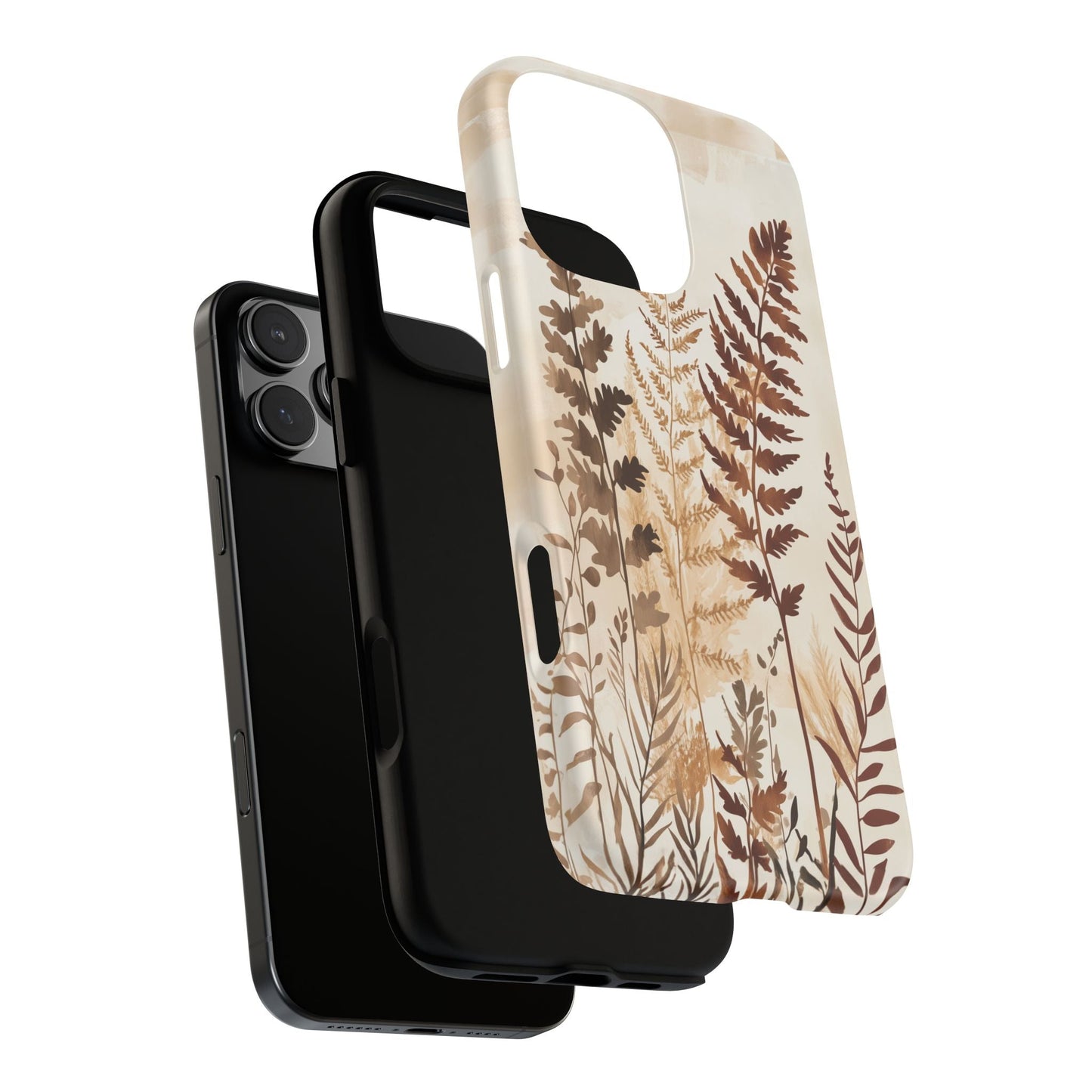 iphone case Rustic Fern Serenity