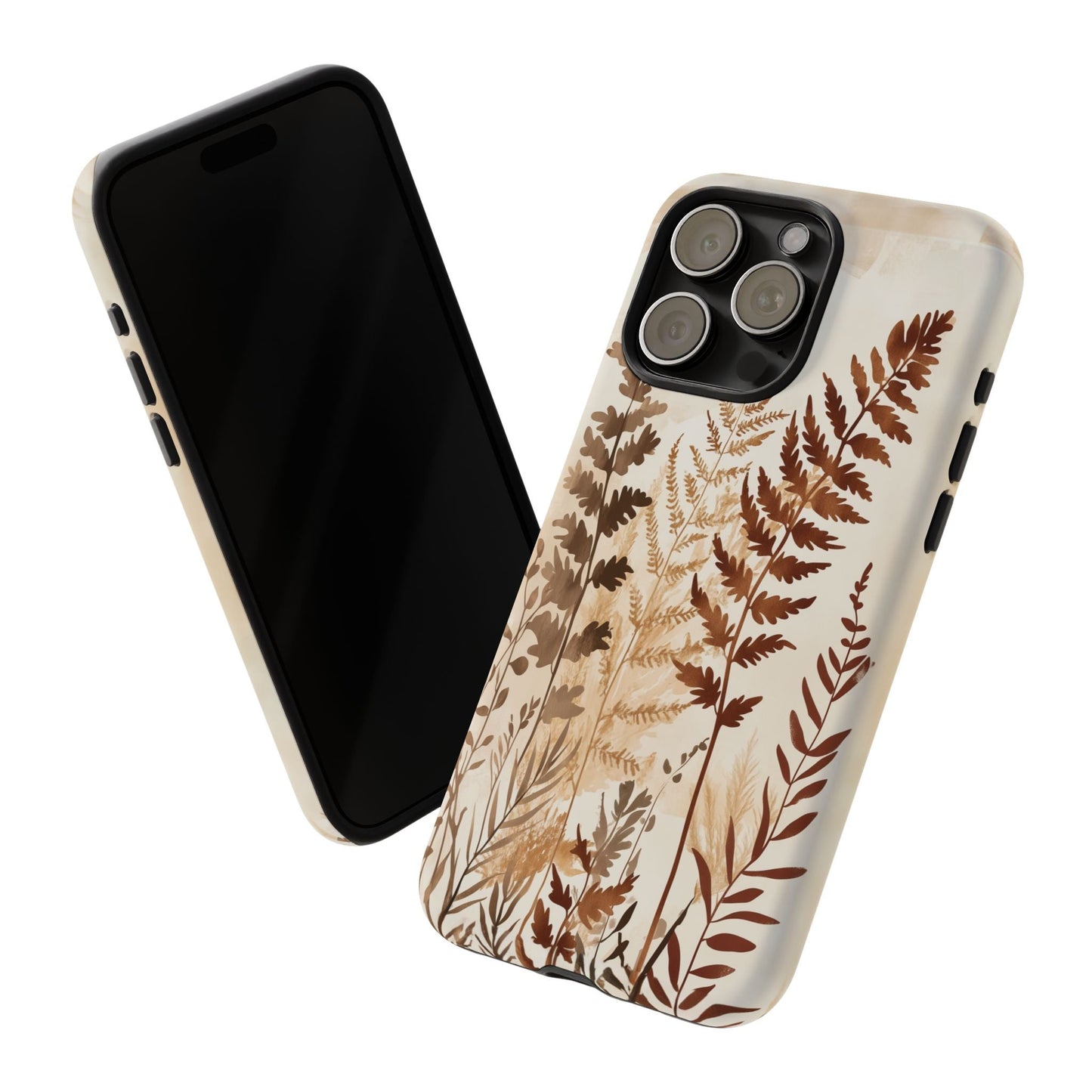 iphone case Rustic Fern Serenity