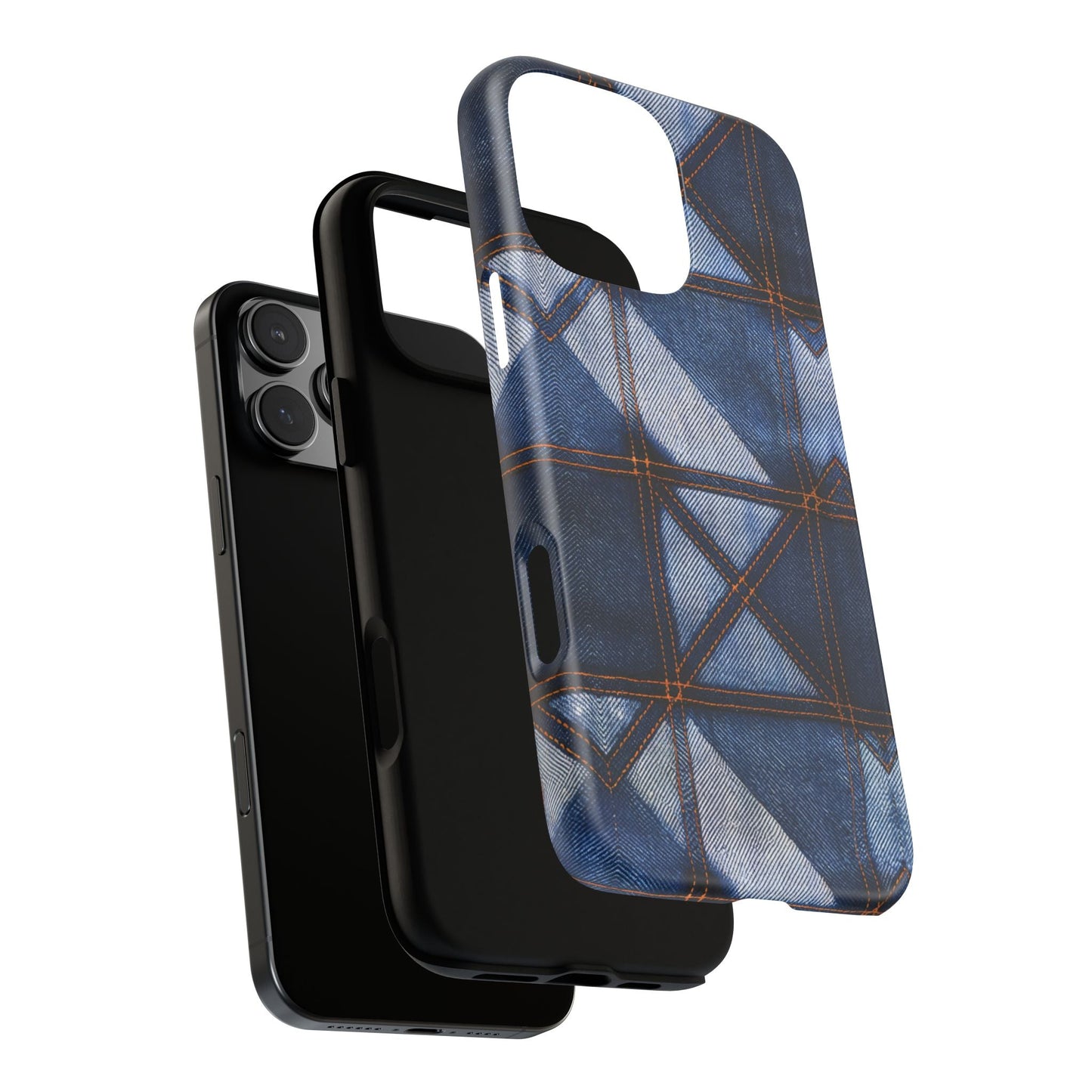 iphone case Rustic Stitch Denim