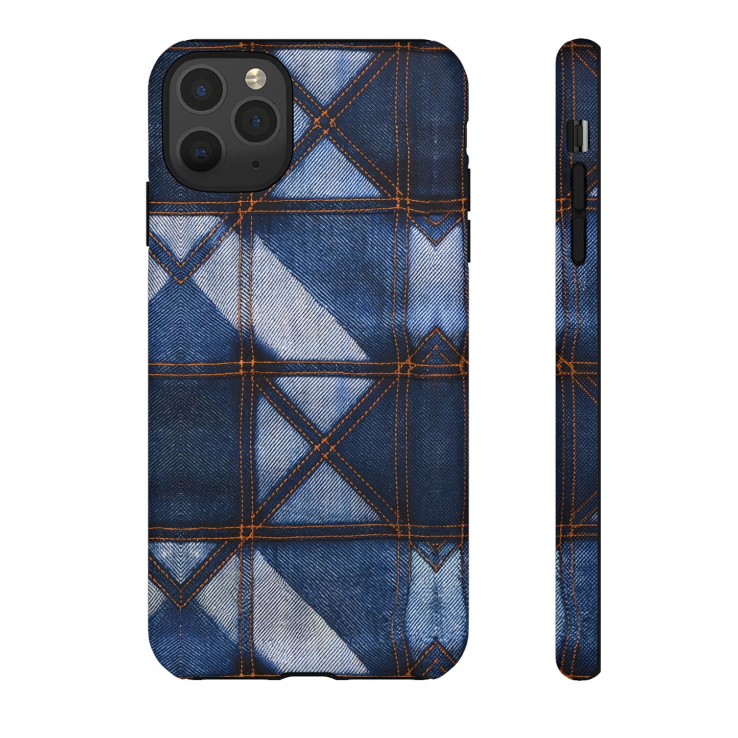 iphone case Rustic Stitch Denim iPhone 11 Pro Max