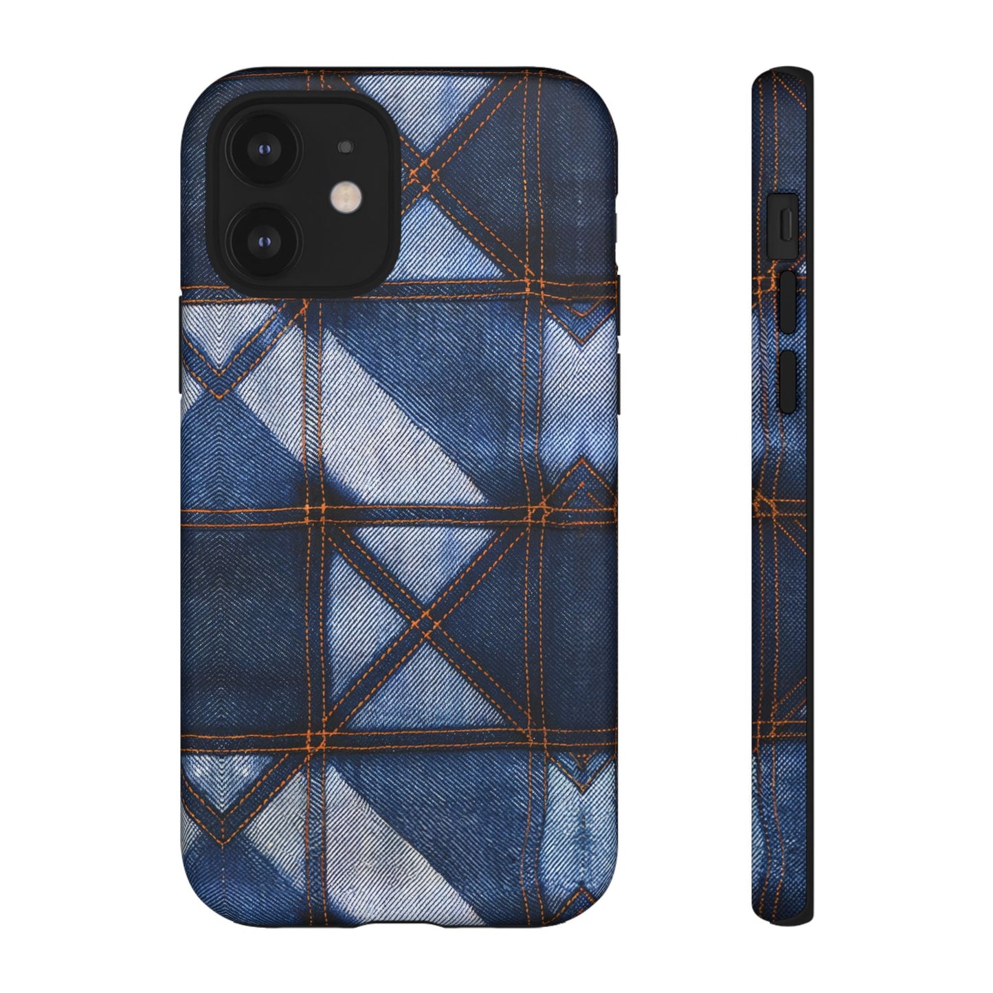 iphone case Rustic Stitch Denim iPhone 12