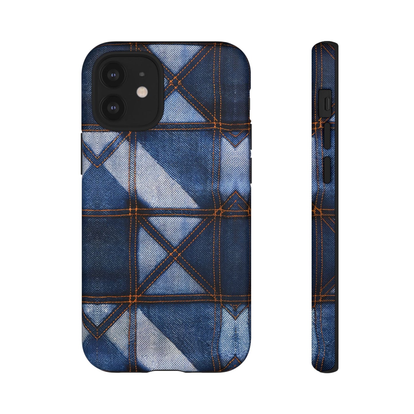 iphone case Rustic Stitch Denim iPhone 12 Mini
