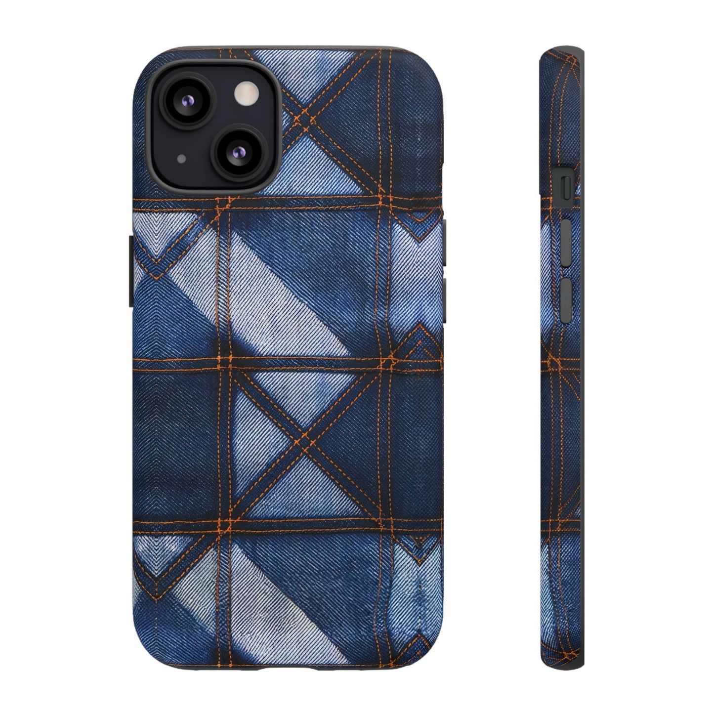 iphone case Rustic Stitch Denim iPhone 13