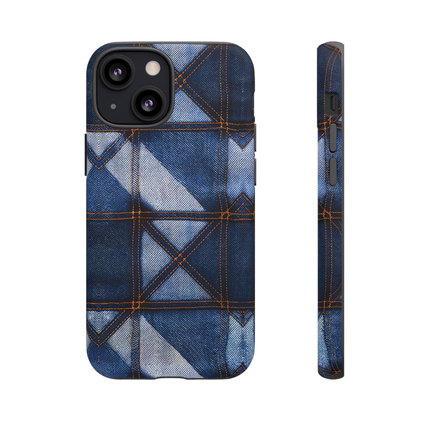 iphone case Rustic Stitch Denim iPhone 13 Mini