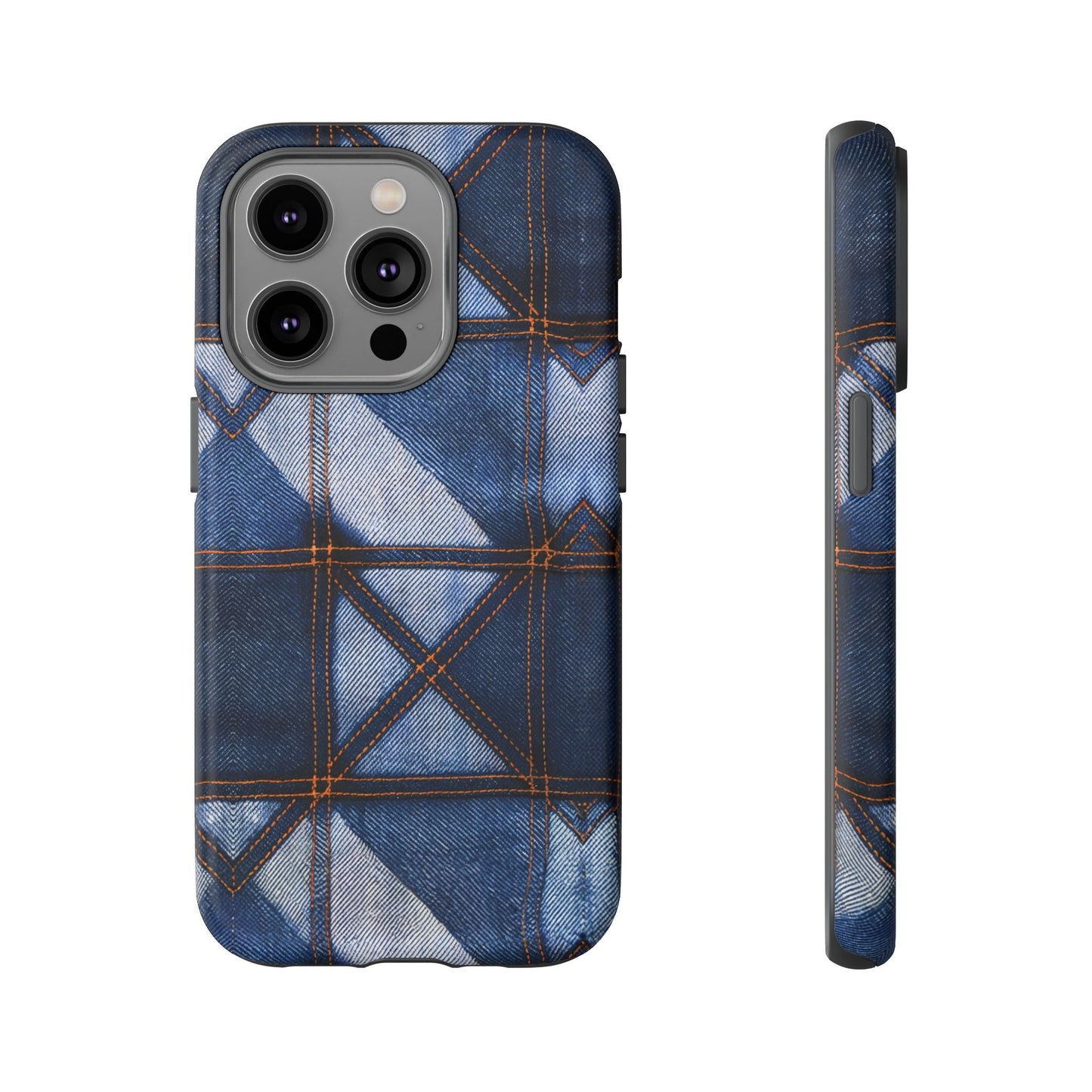 iphone case Rustic Stitch Denim iPhone 14 Pro