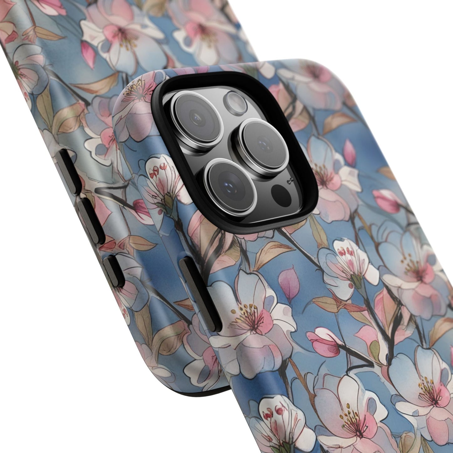 iphone case Sakura Blue Blossoms