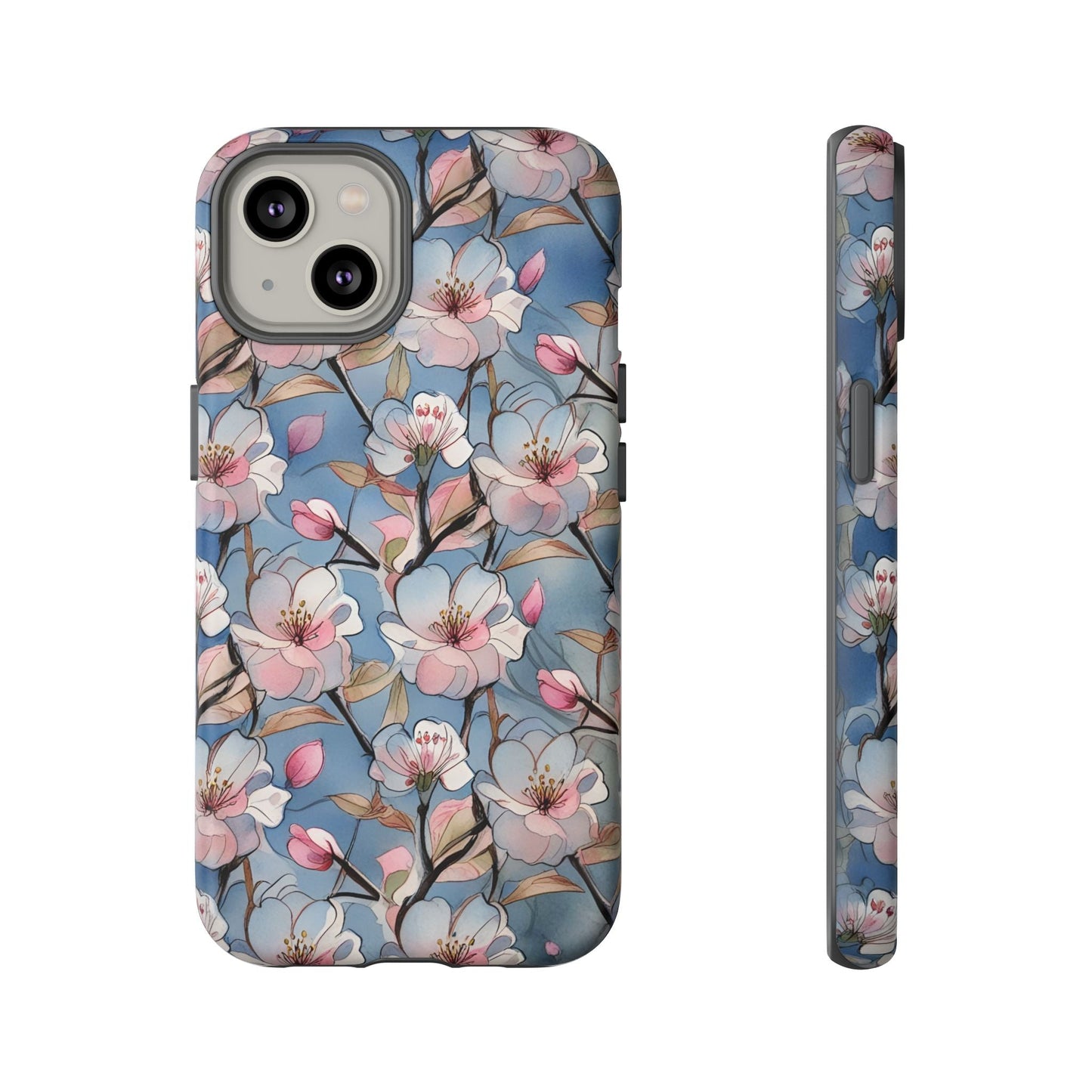iphone case Sakura Blue Blossoms iPhone 14