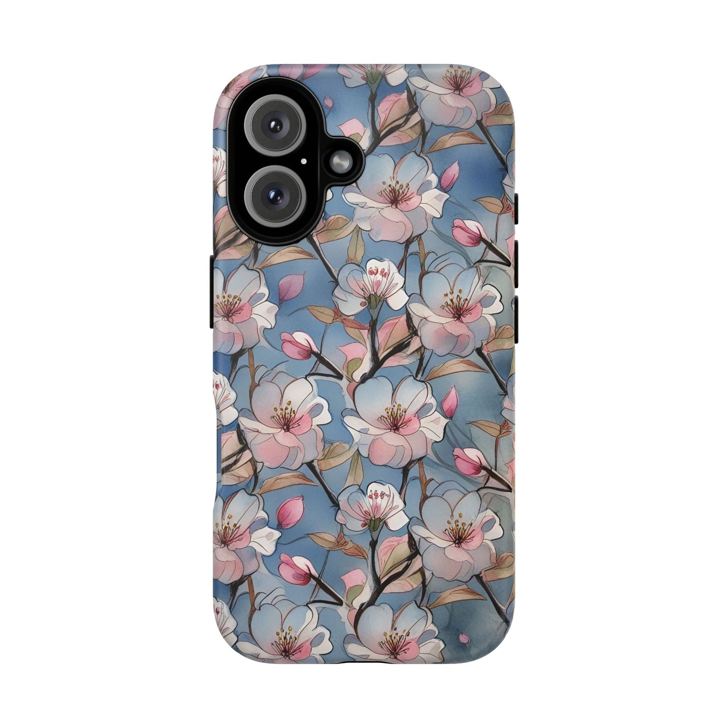 iphone case Sakura Blue Blossoms iPhone 16