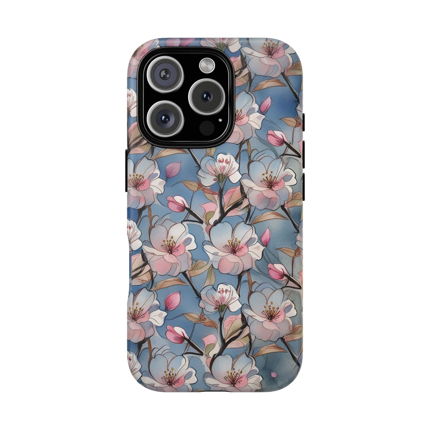 iphone case Sakura Blue Blossoms iPhone 16 Pro