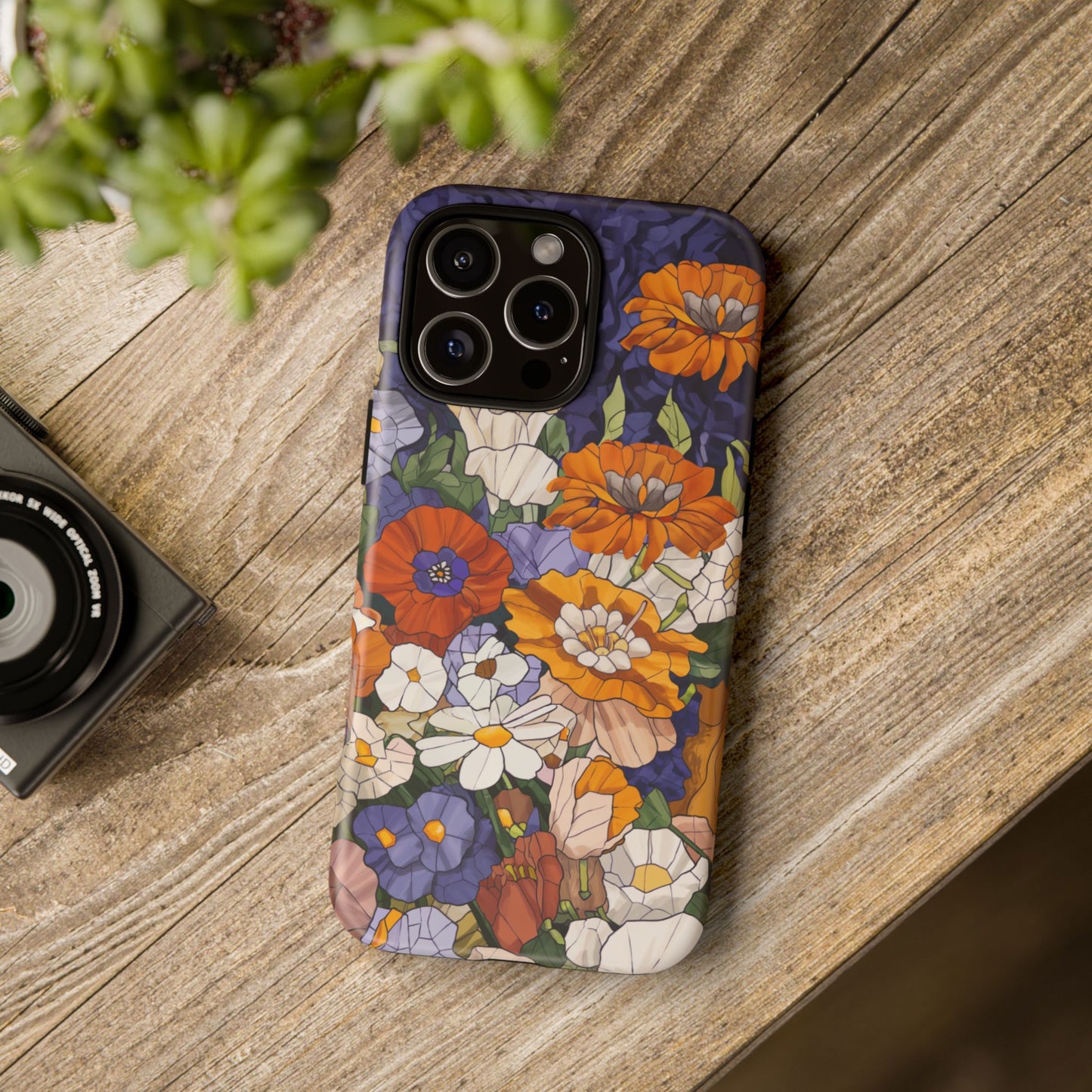 iphone case Stained Glass Garden