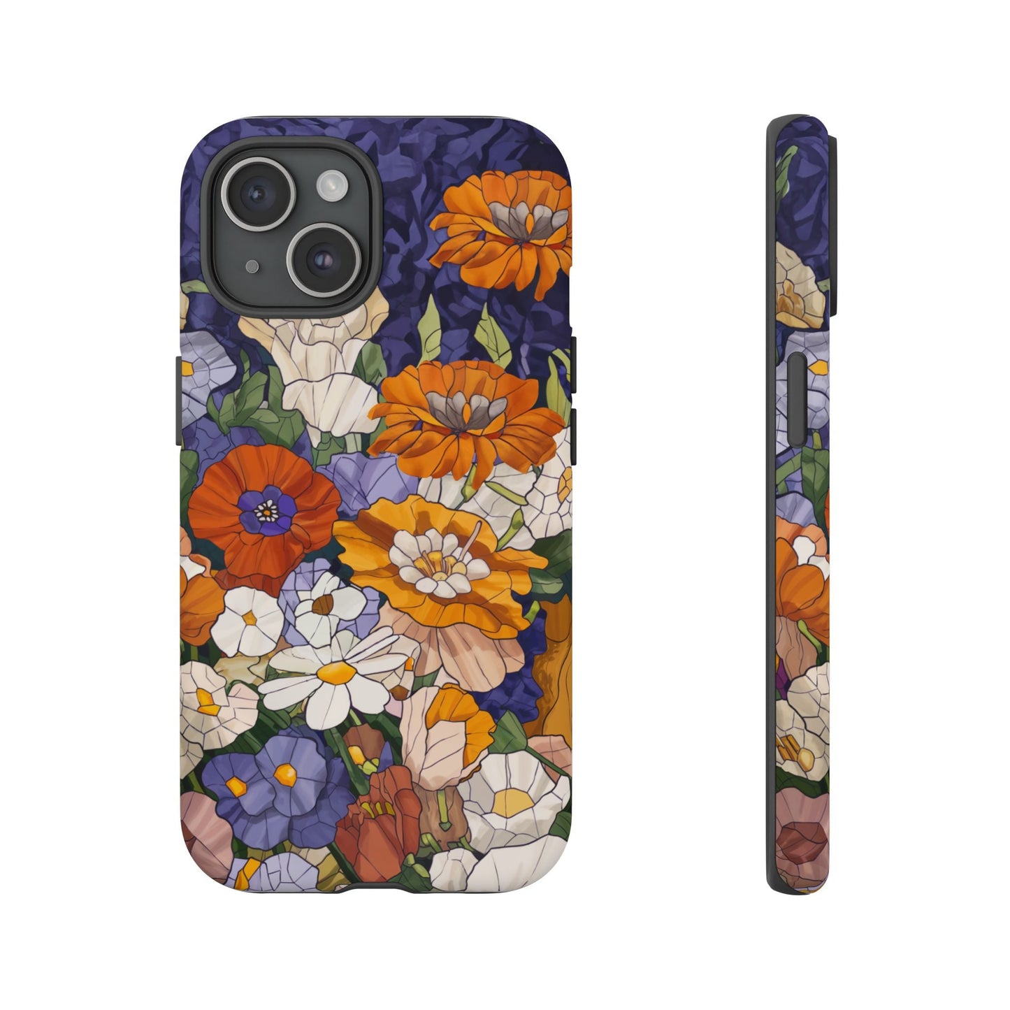 iphone case Stained Glass Garden iPhone 15