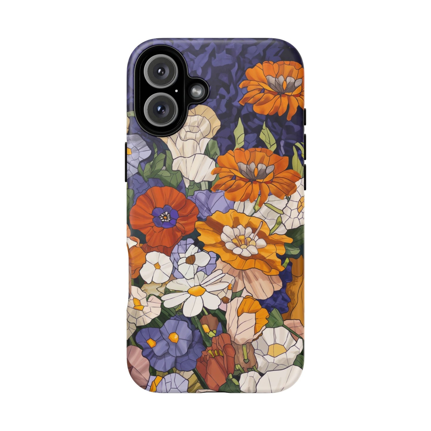 iphone case Stained Glass Garden iPhone 16 Plus