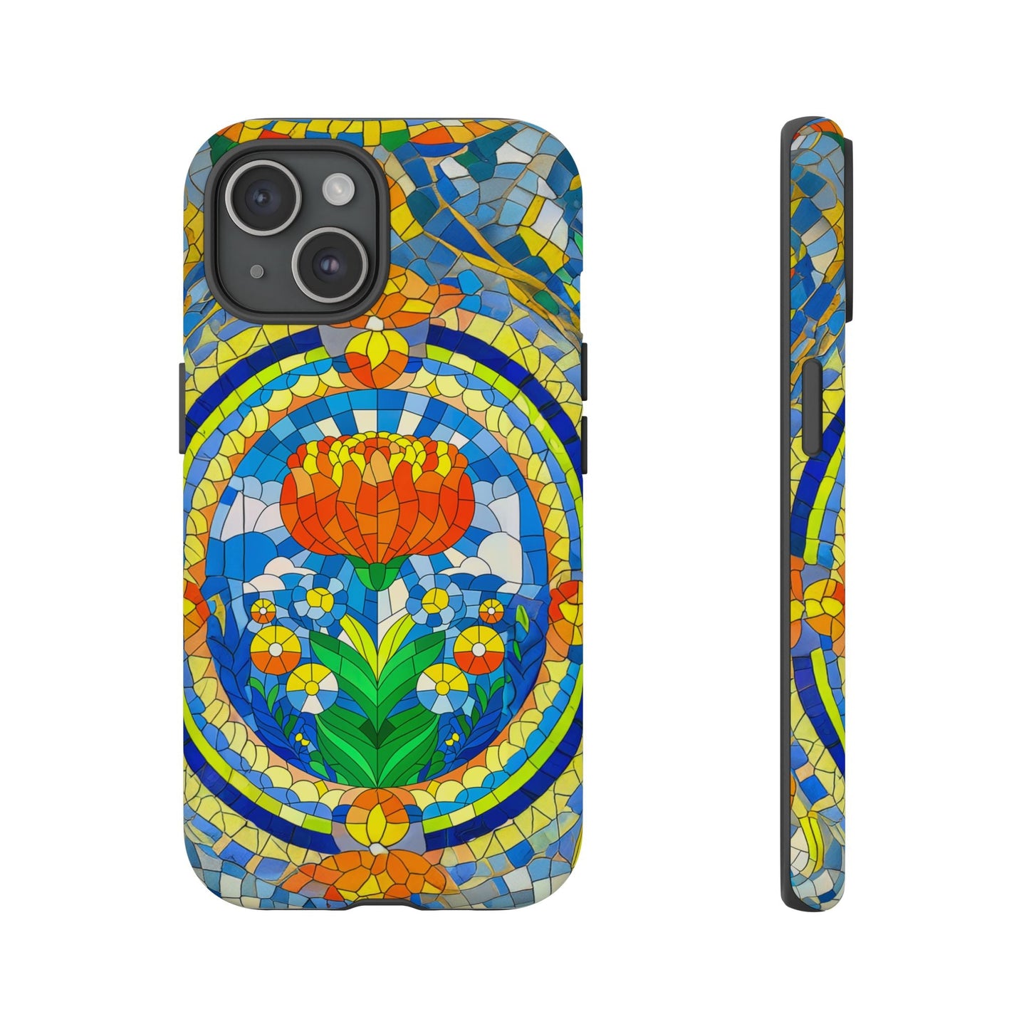 iphone case Stained Glass Sanctuary iPhone 15