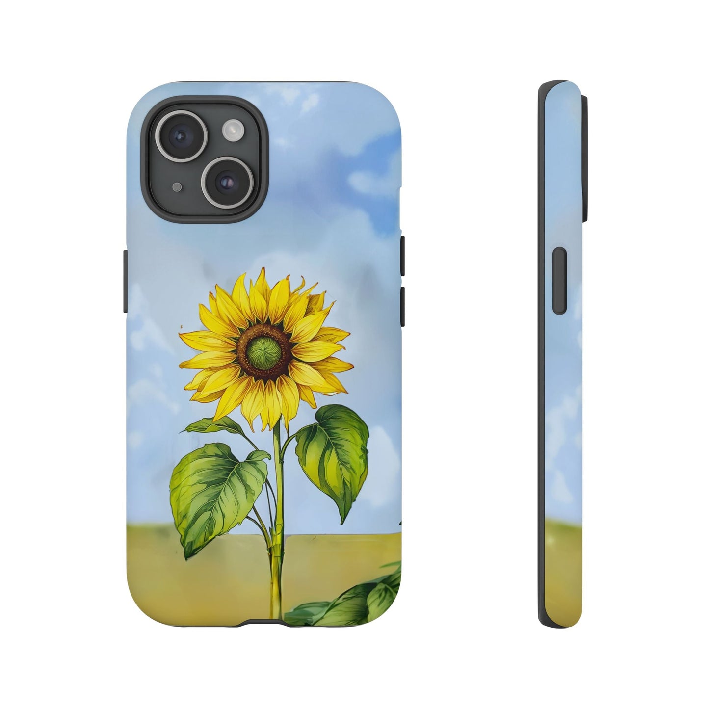 iphone case Summer Sky Sunflower iPhone 15