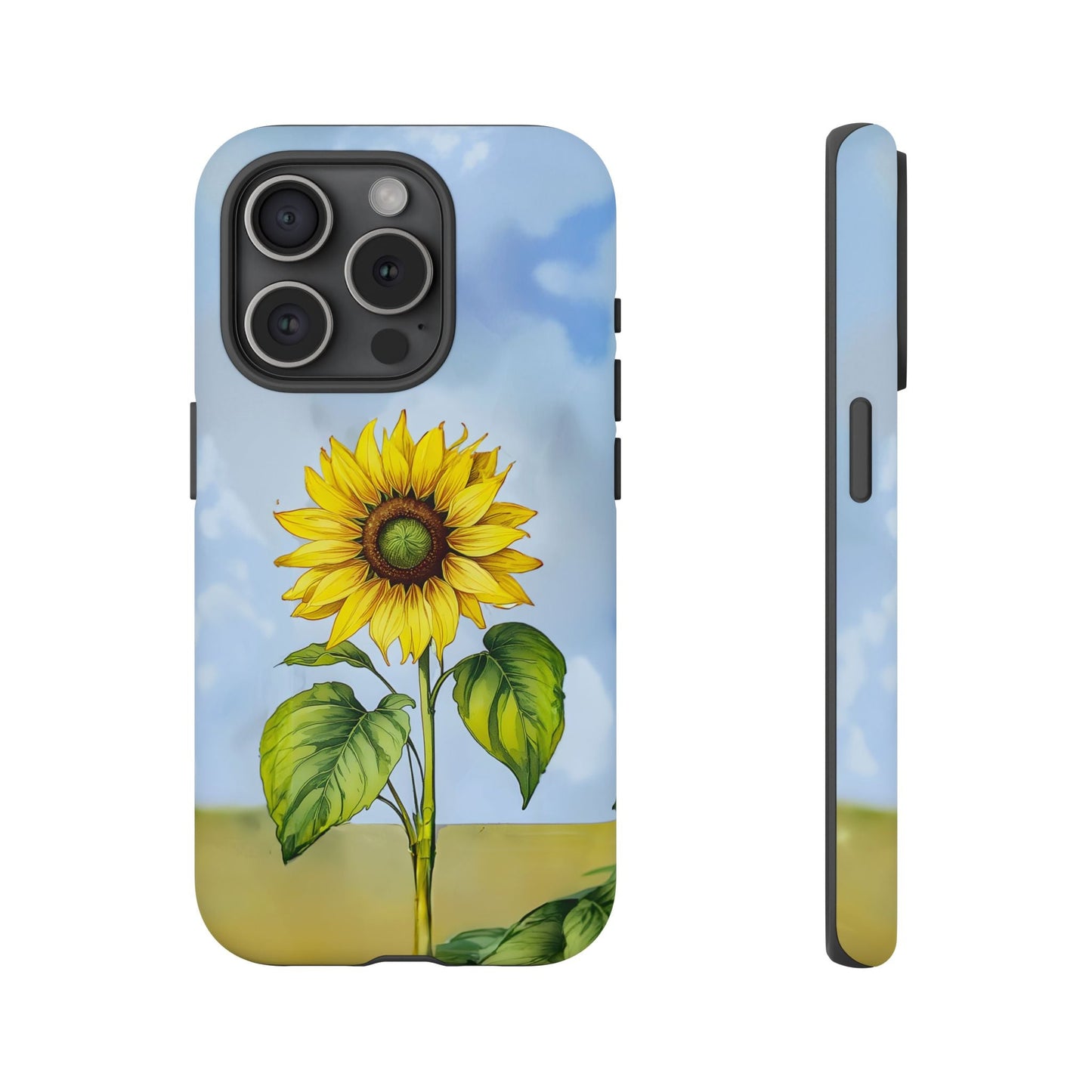iphone case Summer Sky Sunflower iPhone 15 Pro
