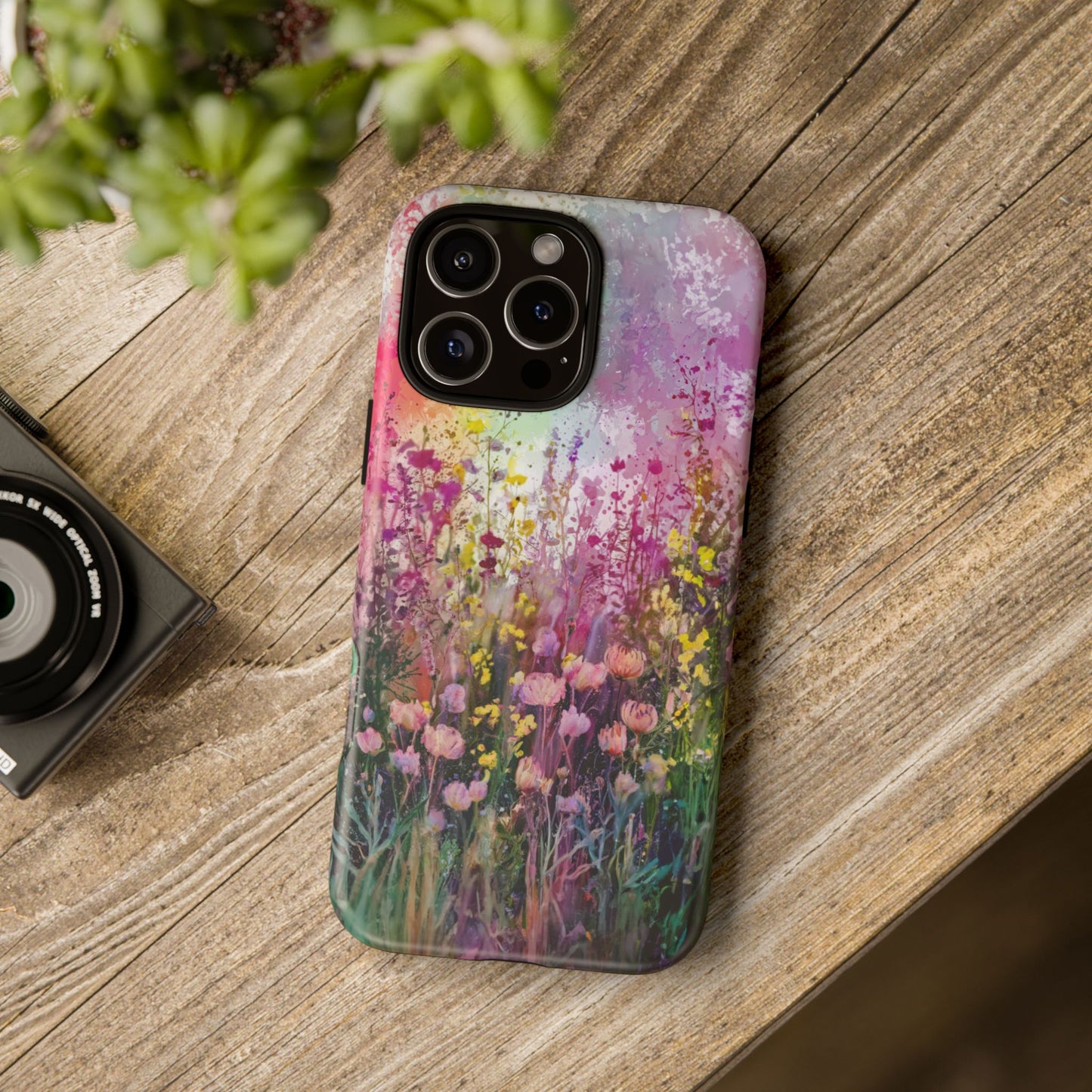 iphone case Sunset Meadow Glow