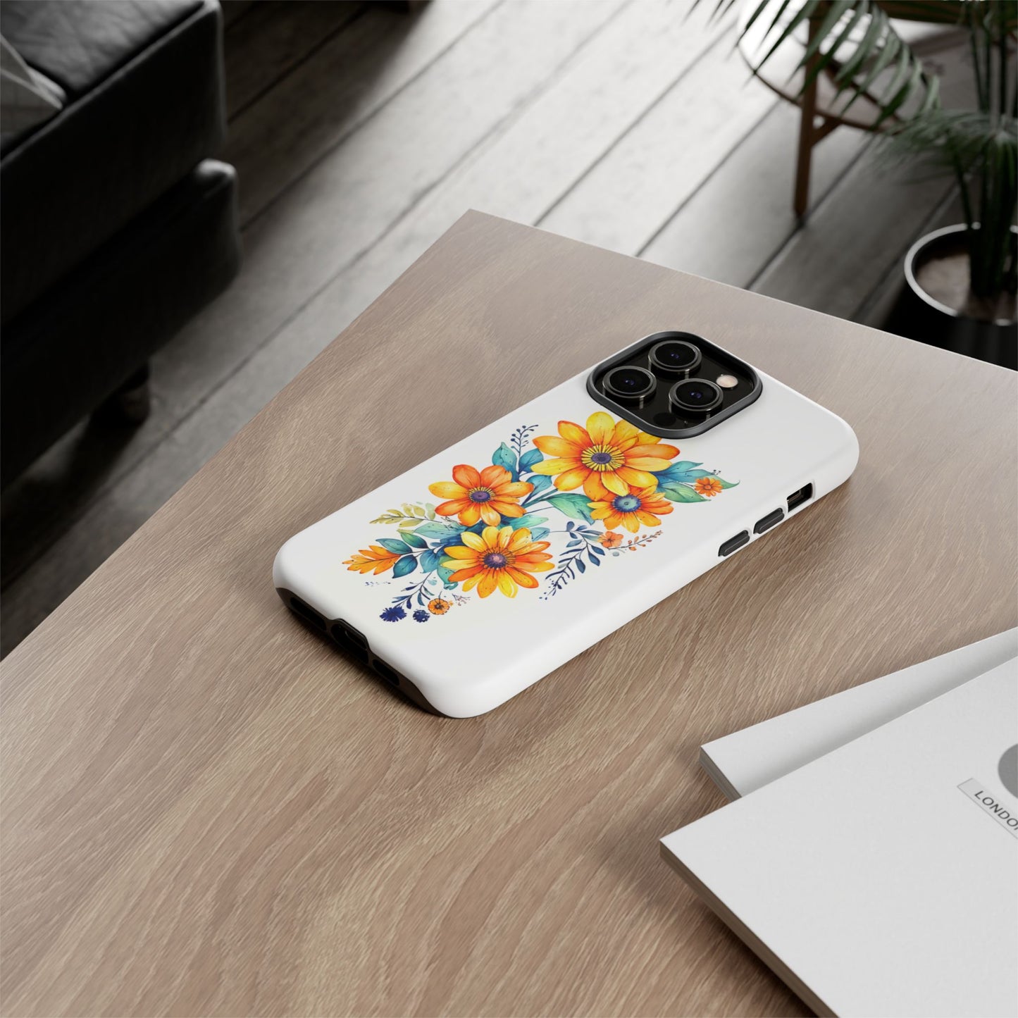 iphone case Sunshine Watercolor Cascade
