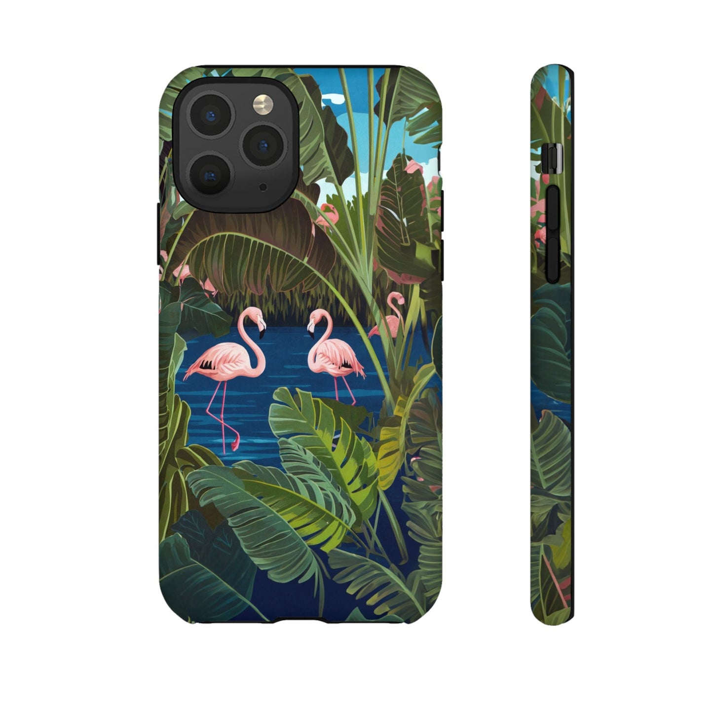 iphone case Tropical Flamingo Lagoon iPhone 11 Pro