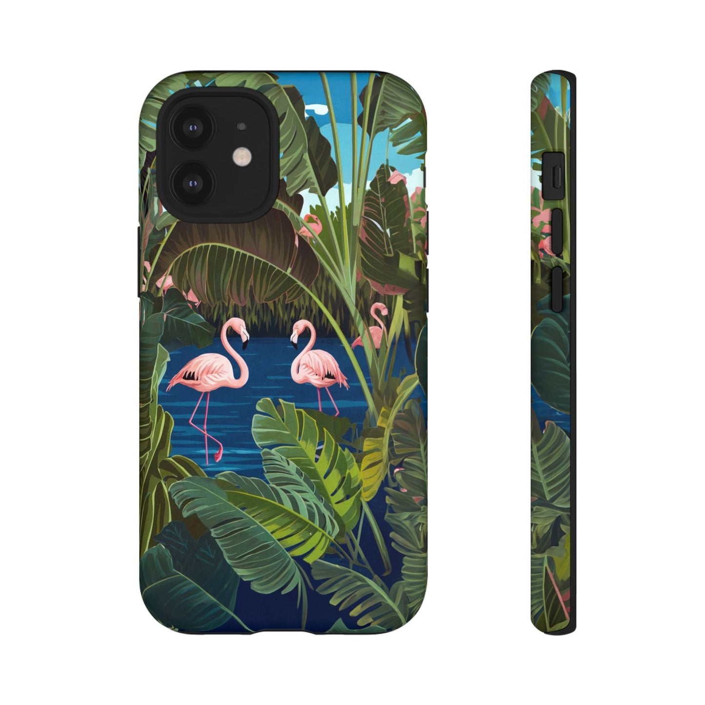 iphone case Tropical Flamingo Lagoon iPhone 12 Mini