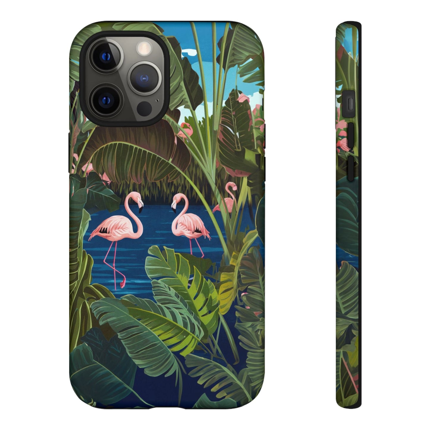 iphone case Tropical Flamingo Lagoon iPhone 12 Pro Max