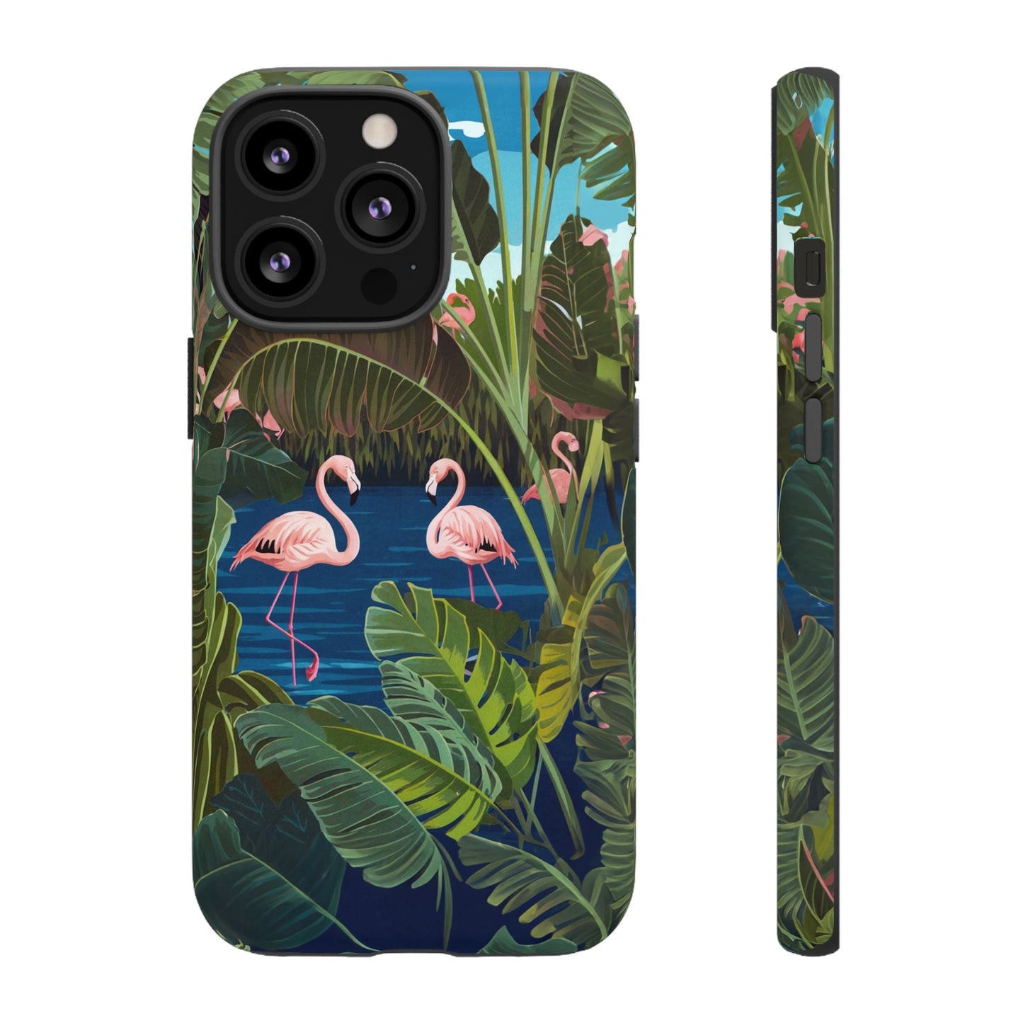 iphone case Tropical Flamingo Lagoon iPhone 13 Pro