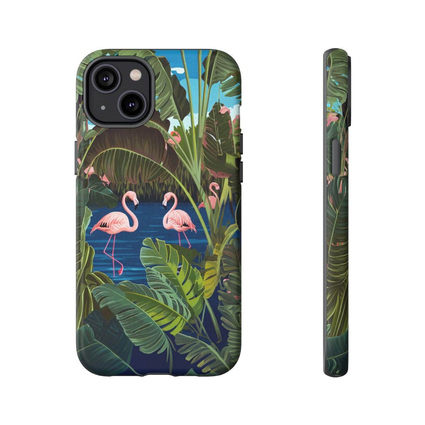 iphone case Tropical Flamingo Lagoon iPhone 14 Plus
