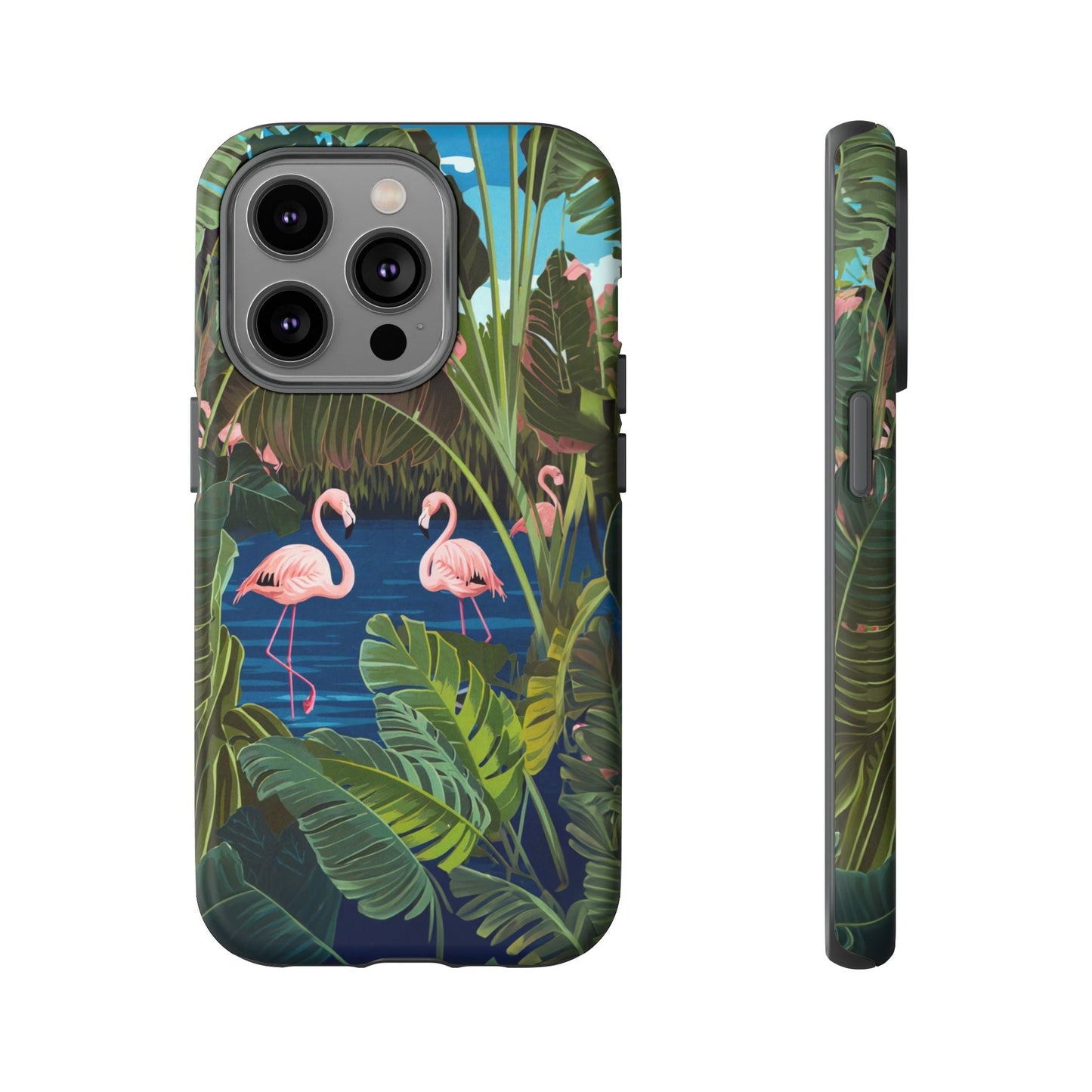 iphone case Tropical Flamingo Lagoon iPhone 14 Pro