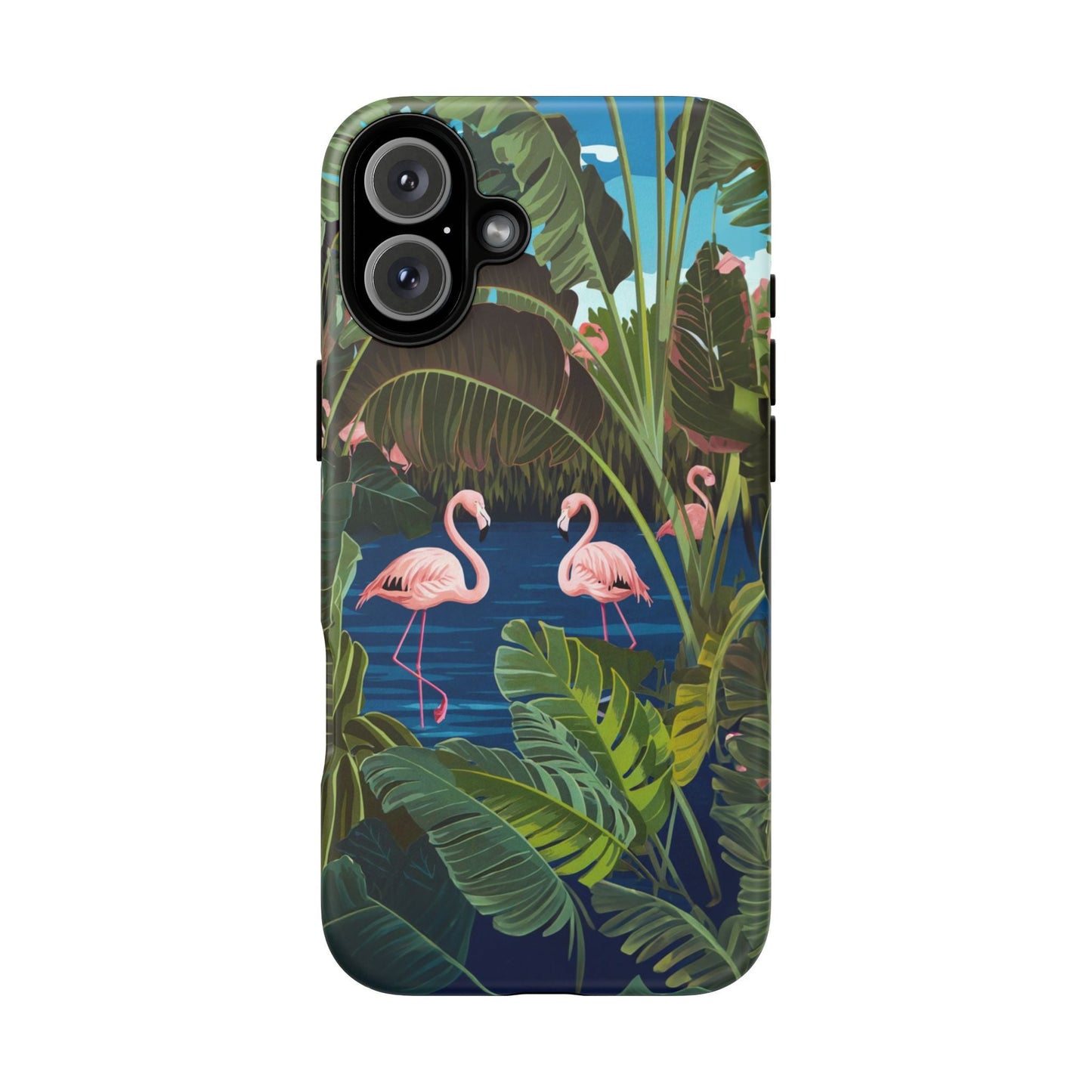 iphone case Tropical Flamingo Lagoon iPhone 16 Plus