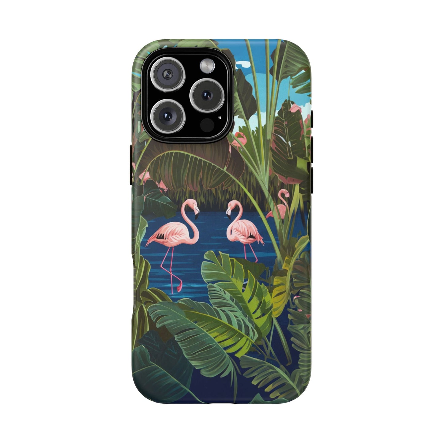 iphone case Tropical Flamingo Lagoon iPhone 16 Pro Max
