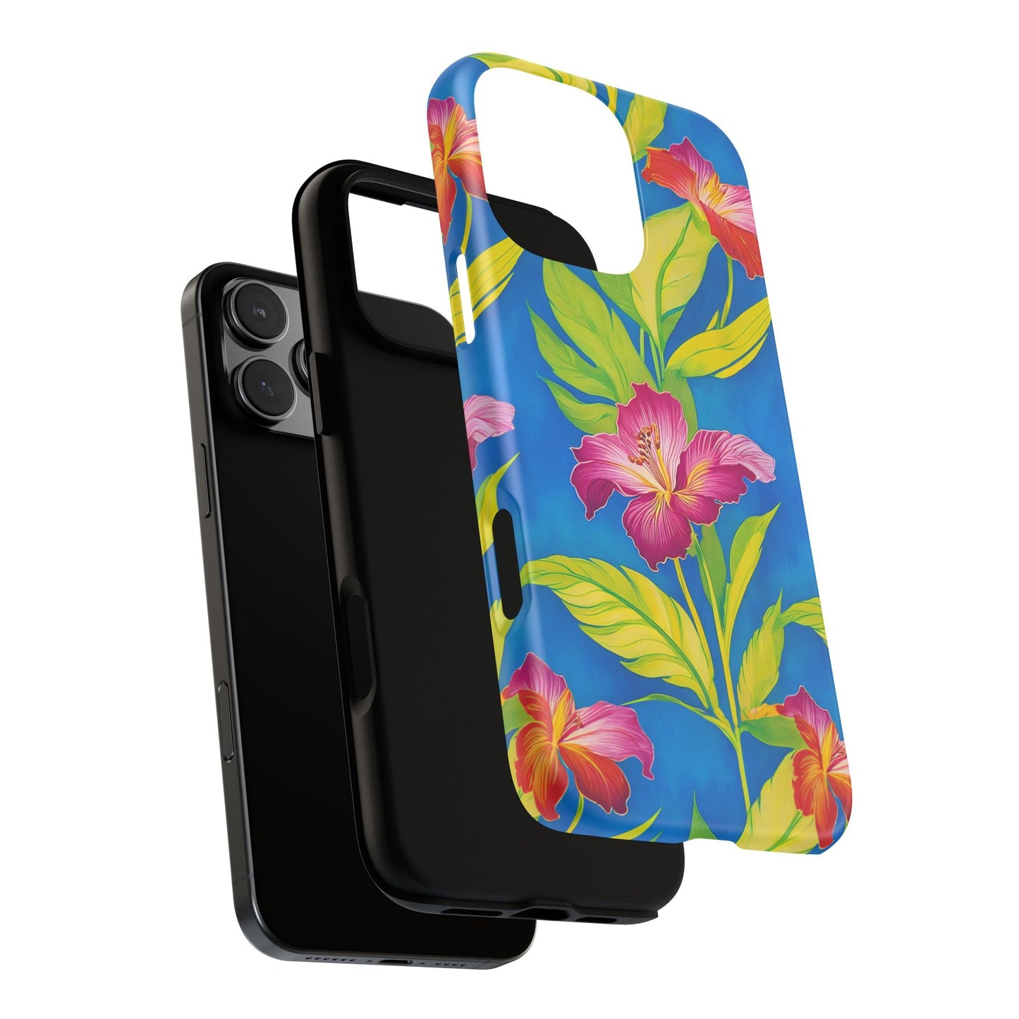 iphone case Tropical Painted Bloom