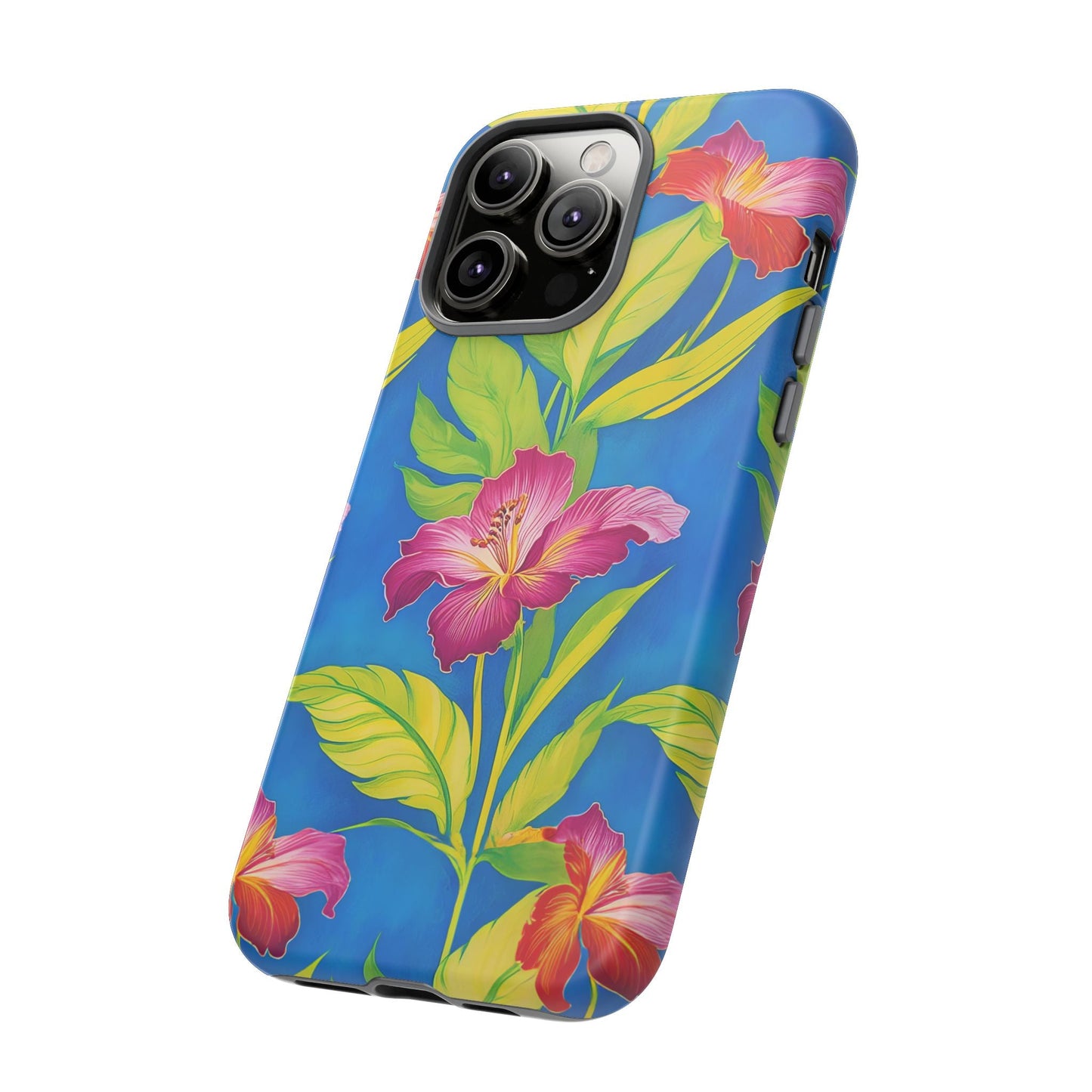 iphone case Tropical Painted Bloom