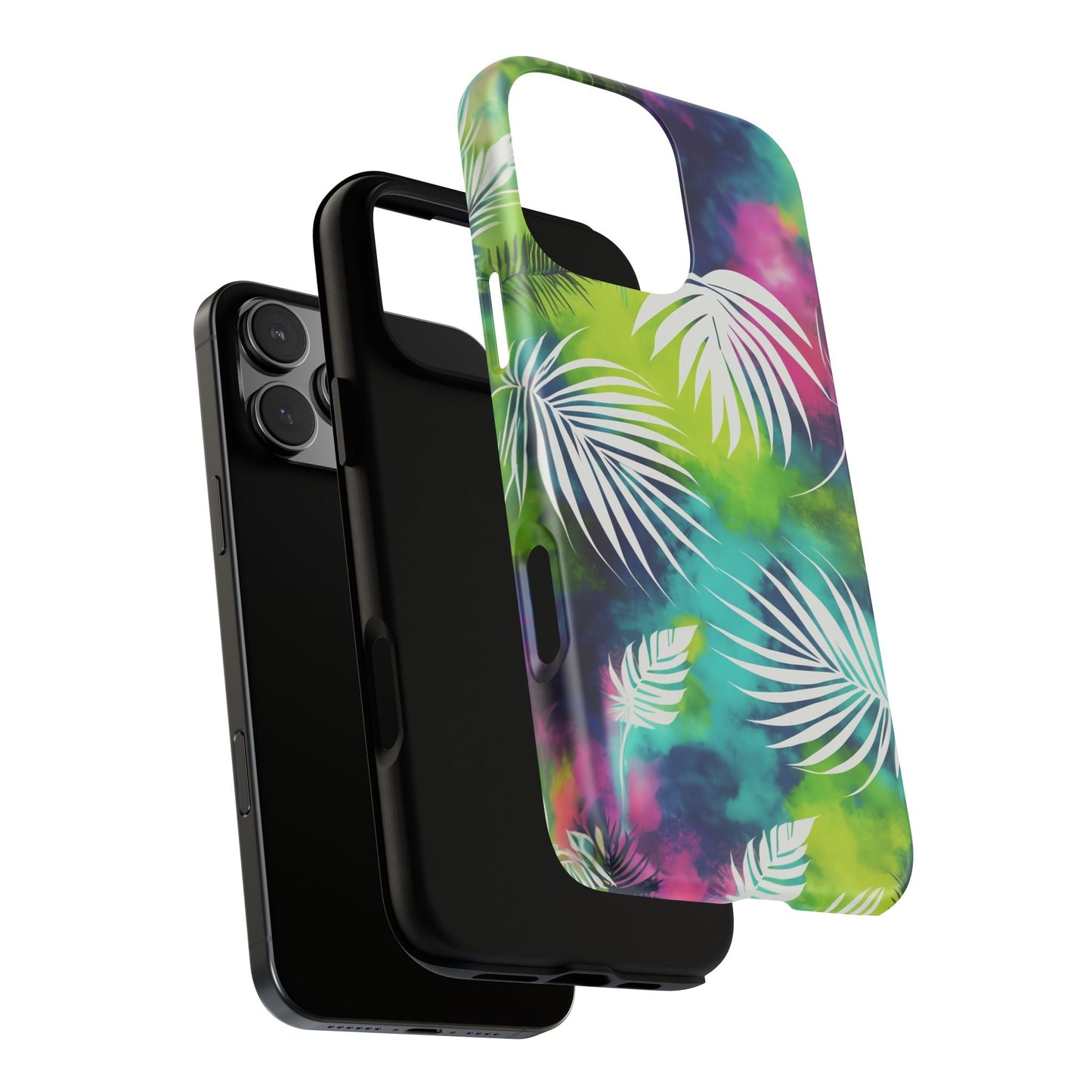 iphone case Tropical Tie-Dye Palms