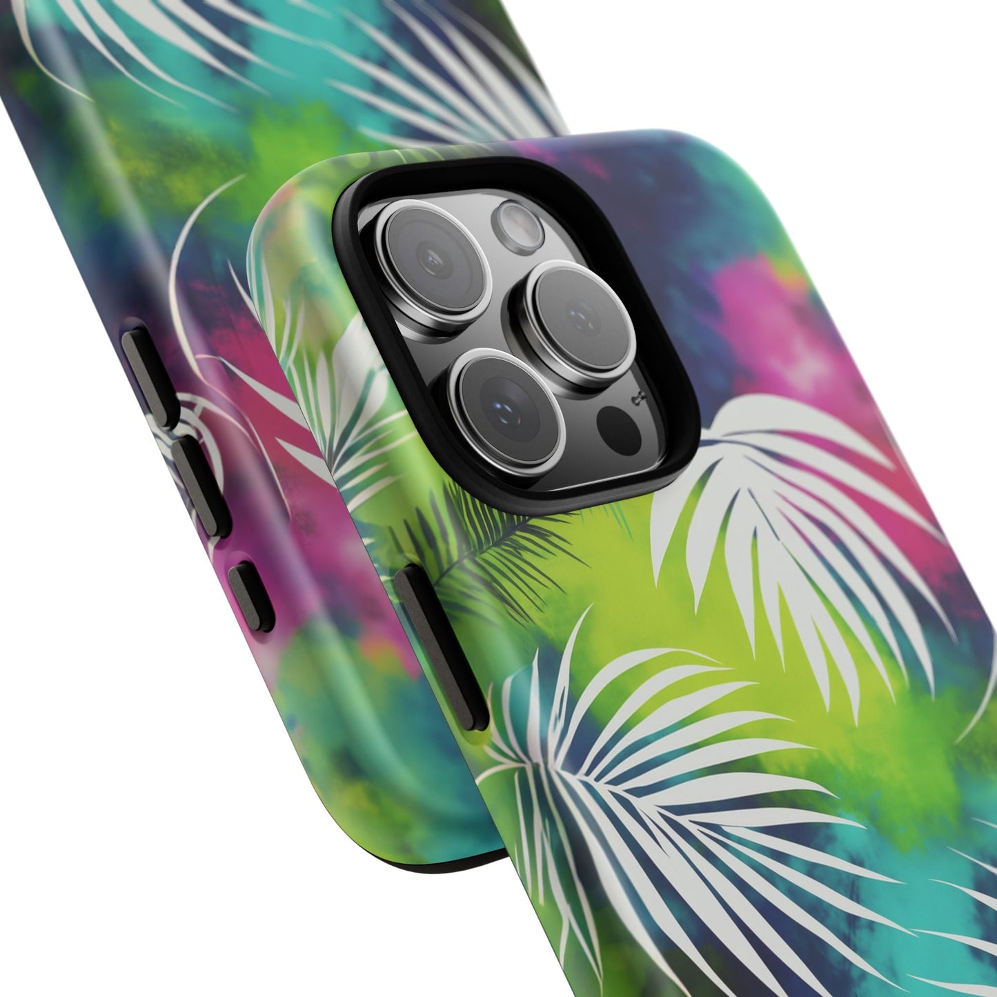 iphone case Tropical Tie-Dye Palms