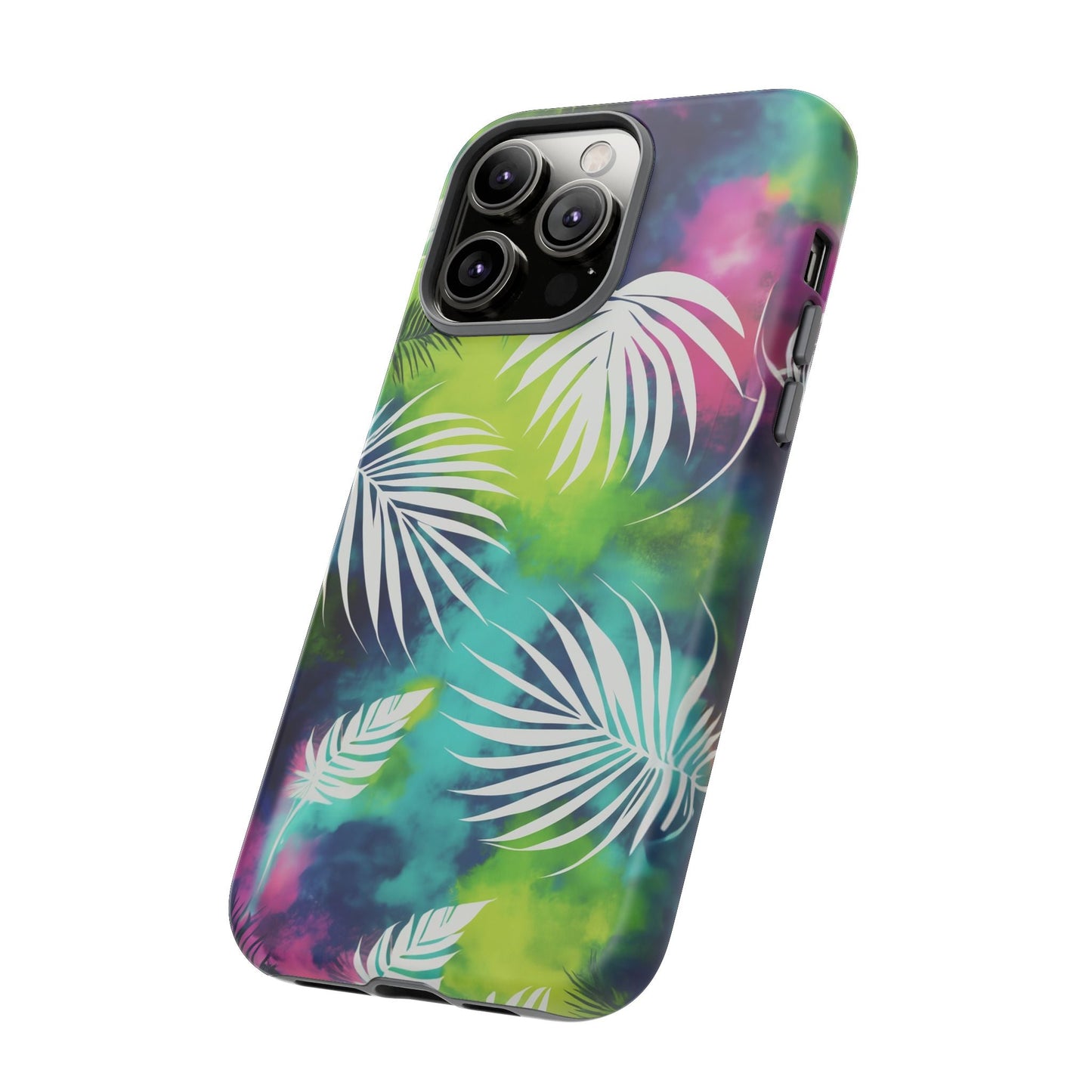 iphone case Tropical Tie-Dye Palms