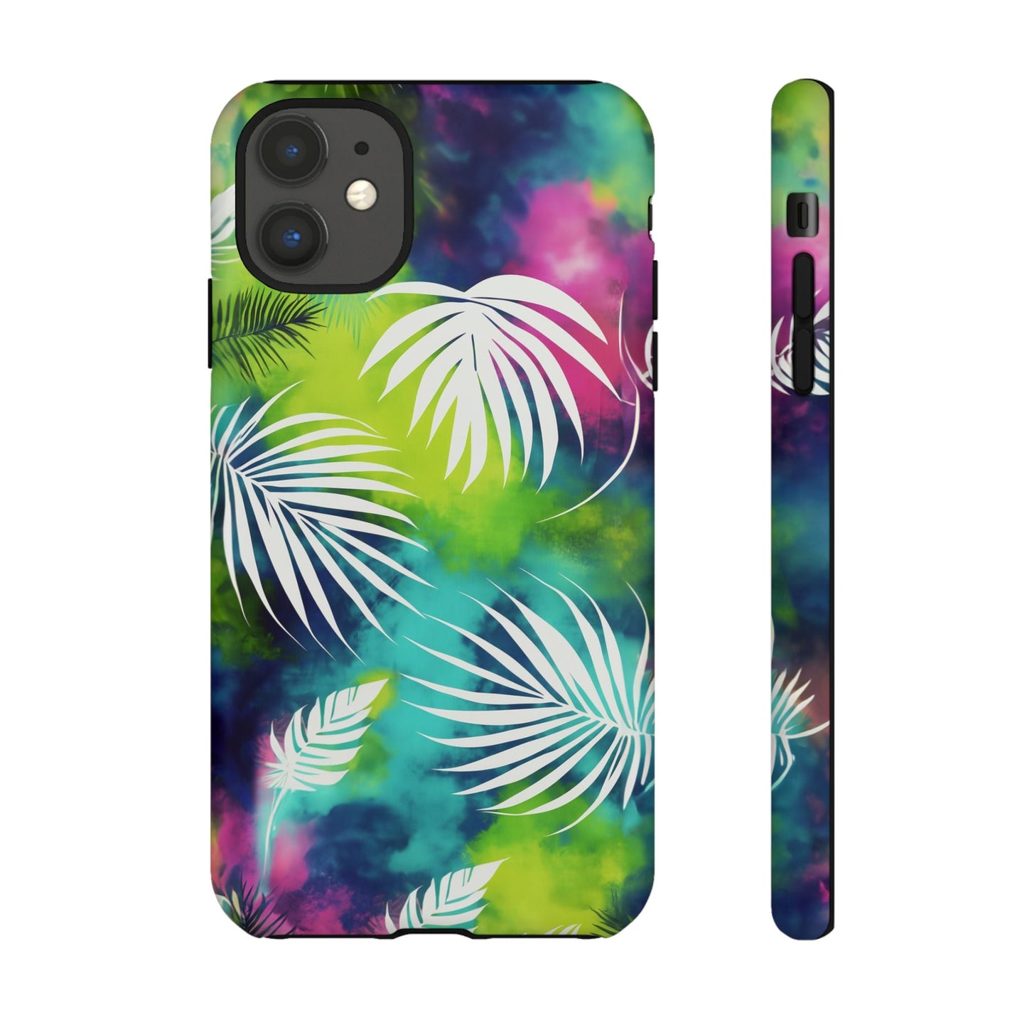 iphone case Tropical Tie-Dye Palms iPhone 11