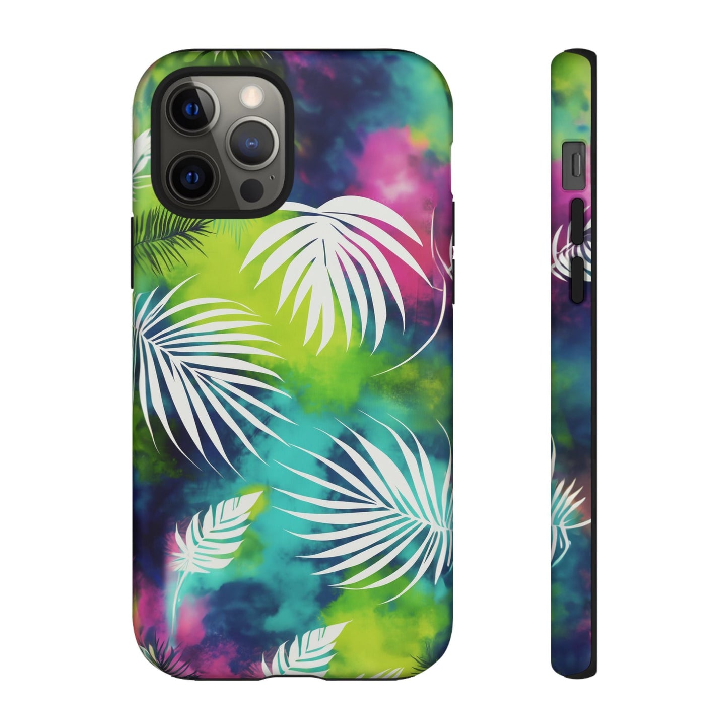 iphone case Tropical Tie-Dye Palms iPhone 12 Pro