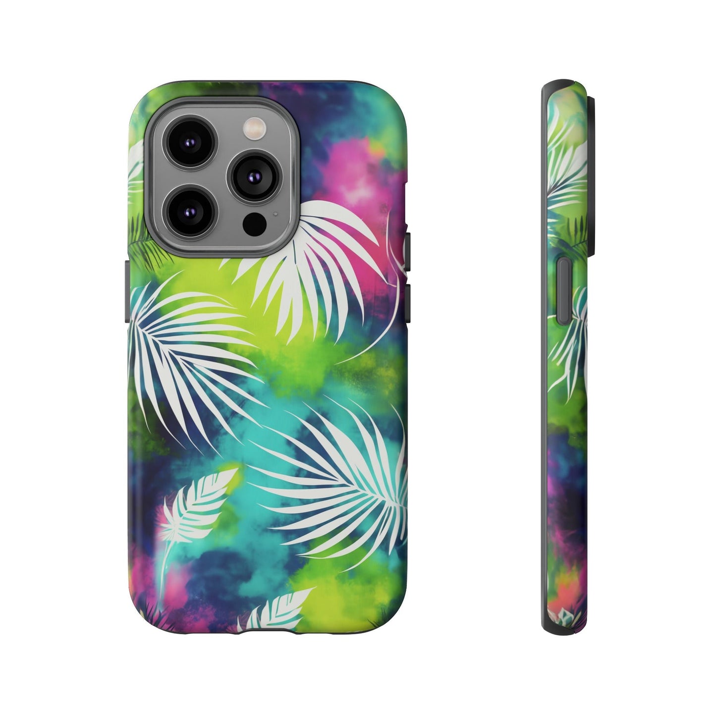 iphone case Tropical Tie-Dye Palms iPhone 14 Pro