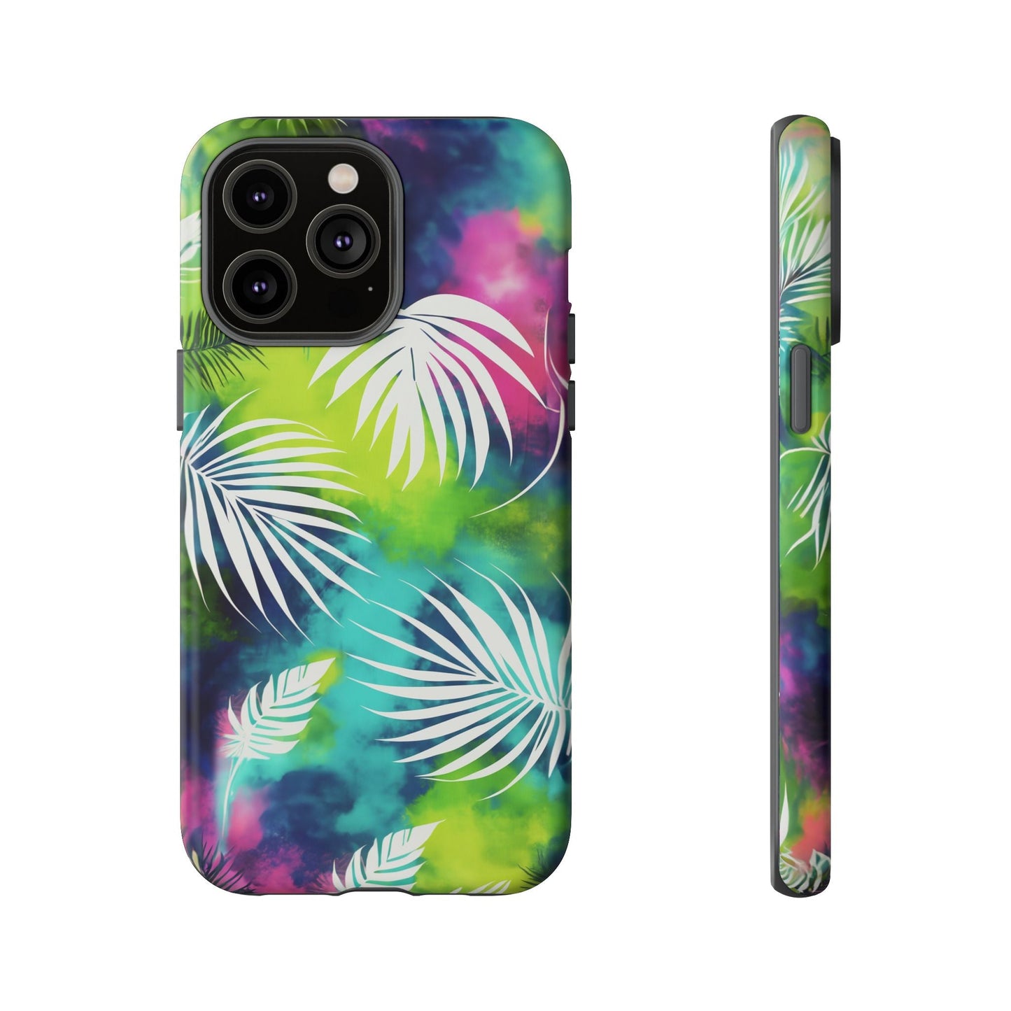iphone case Tropical Tie-Dye Palms iPhone 14 Pro Max